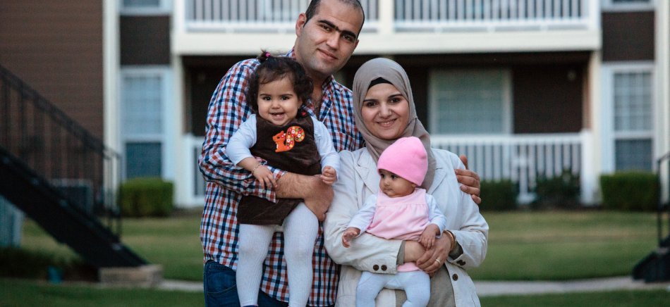 Syrian family in Dallas, Tx.