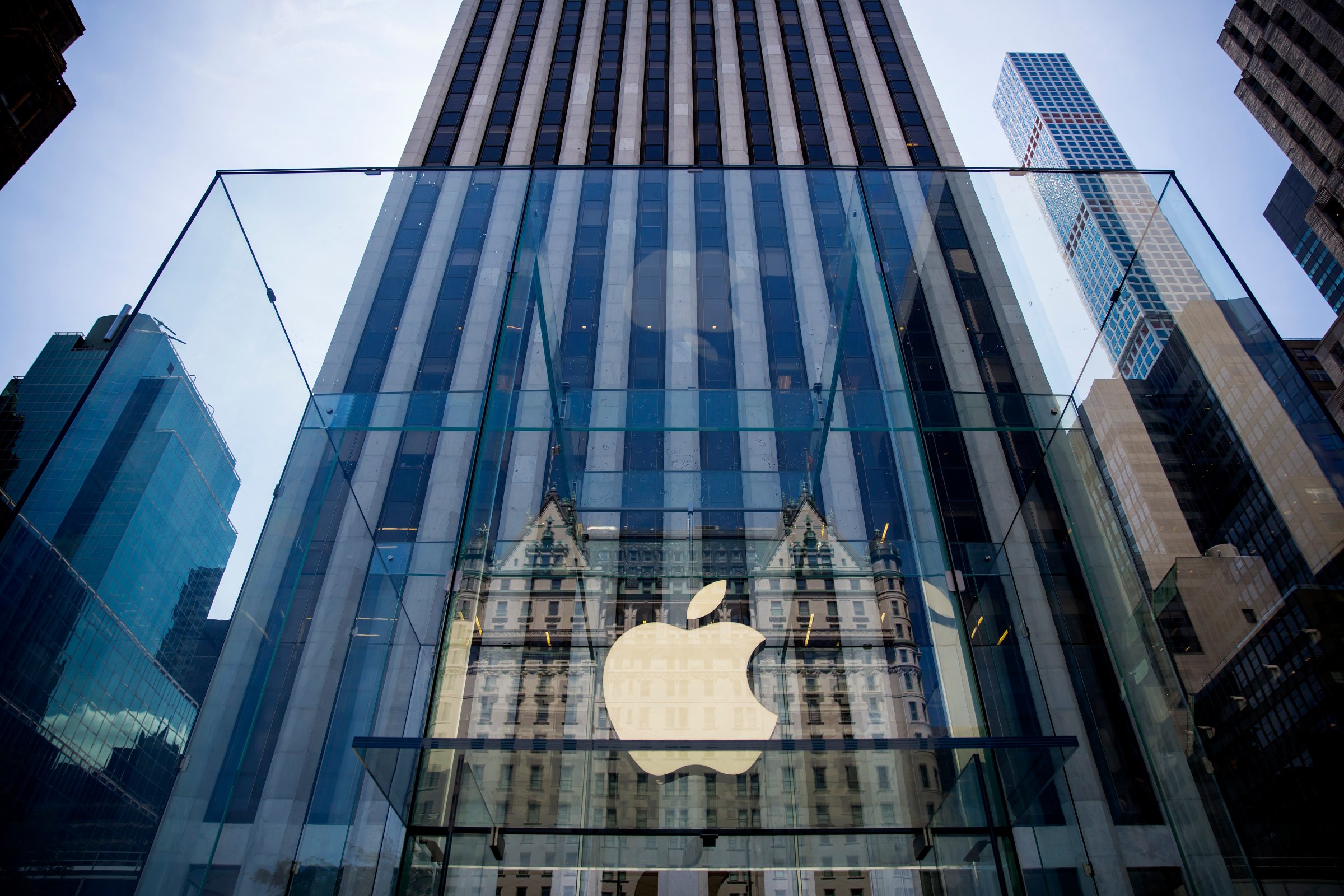 The Apple Store on Fifth Avenue in New York City on June 17, 2015.
