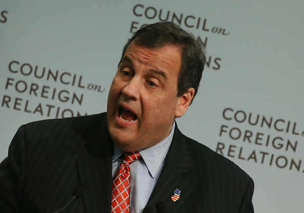 Republican presidential candidate, Gov. Chris Christie (R-NJ) speaks at the Council on Foreign Relations, November 24, 2015 in Washington, DC. (Mark Wilson—Getty Images)