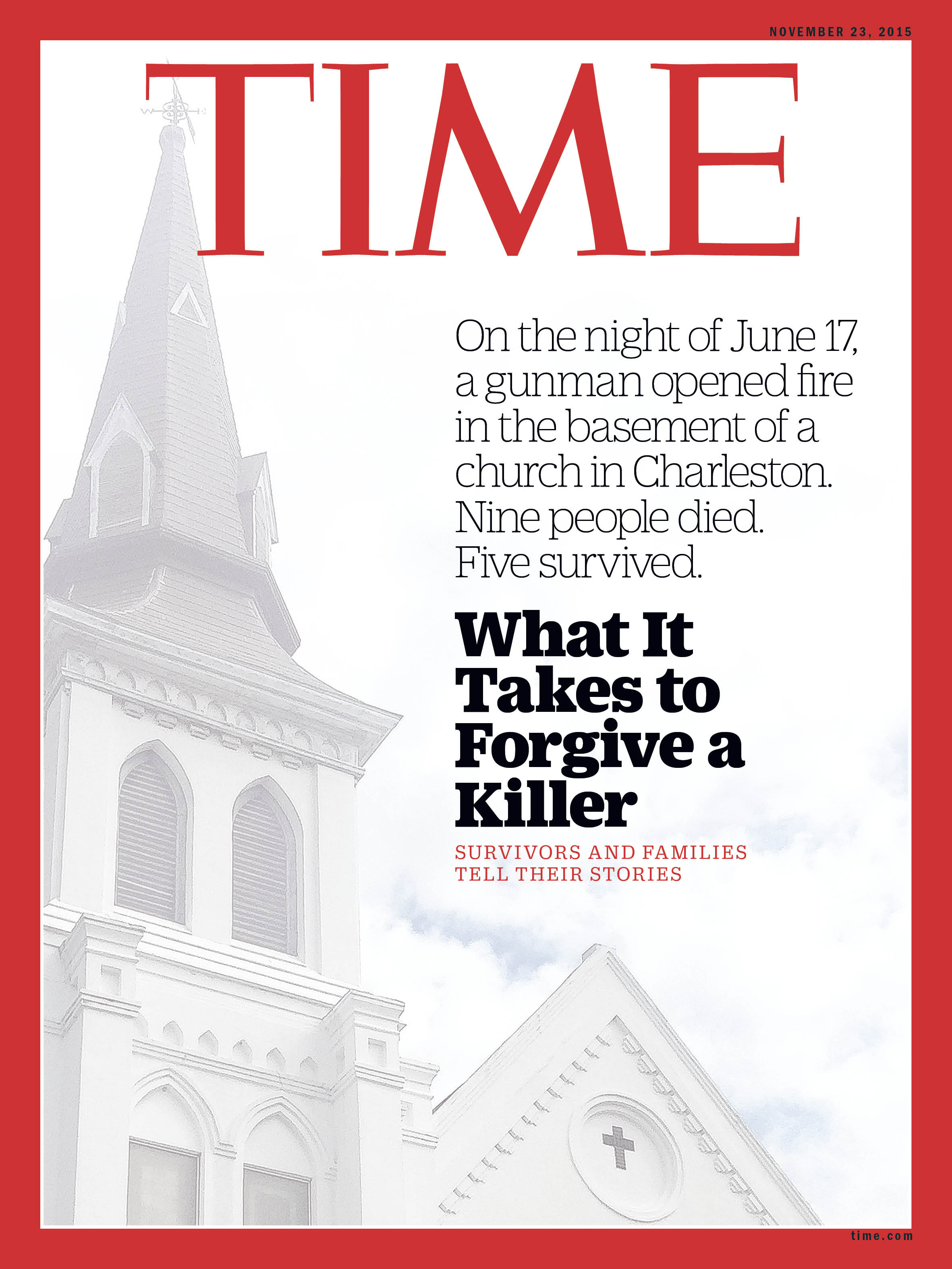 Charleston Church Time Magazine Cover