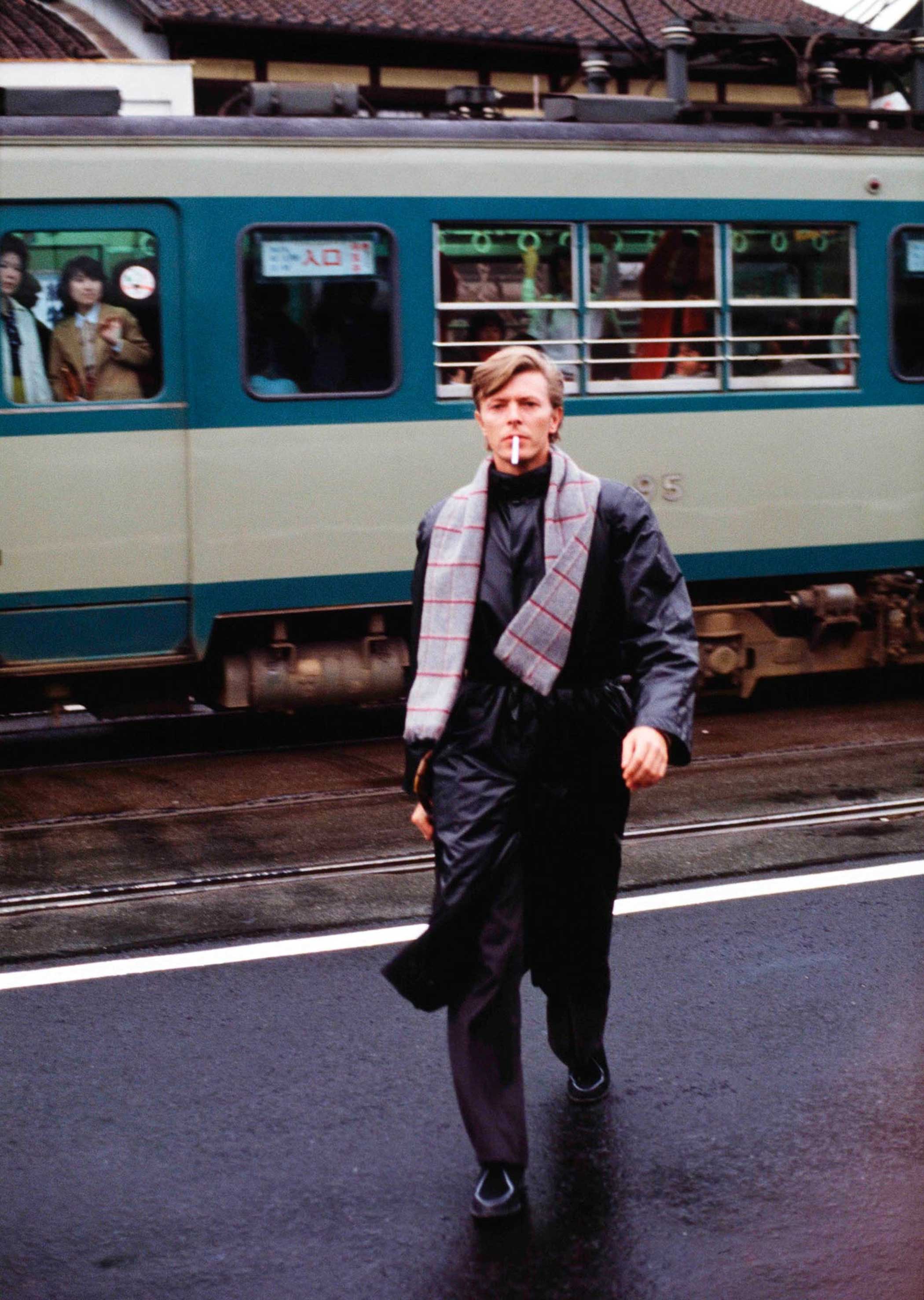 David Bowie, "A Day in Kyoto 3- Platform," 1980.