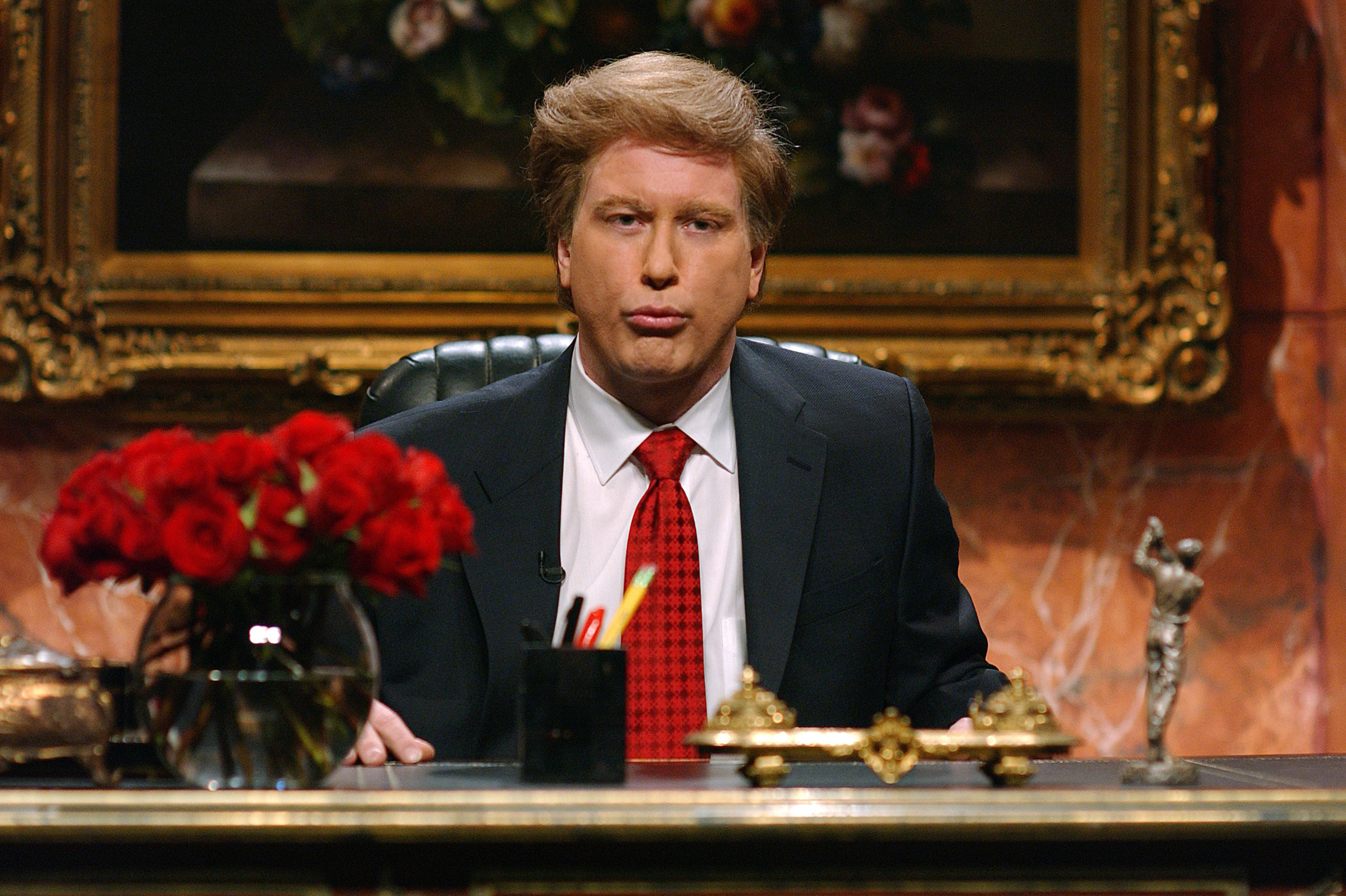 Darrell Hammond played Donald Trump during the "Donald Trump's Address" skit on Jan. 10, 2004.