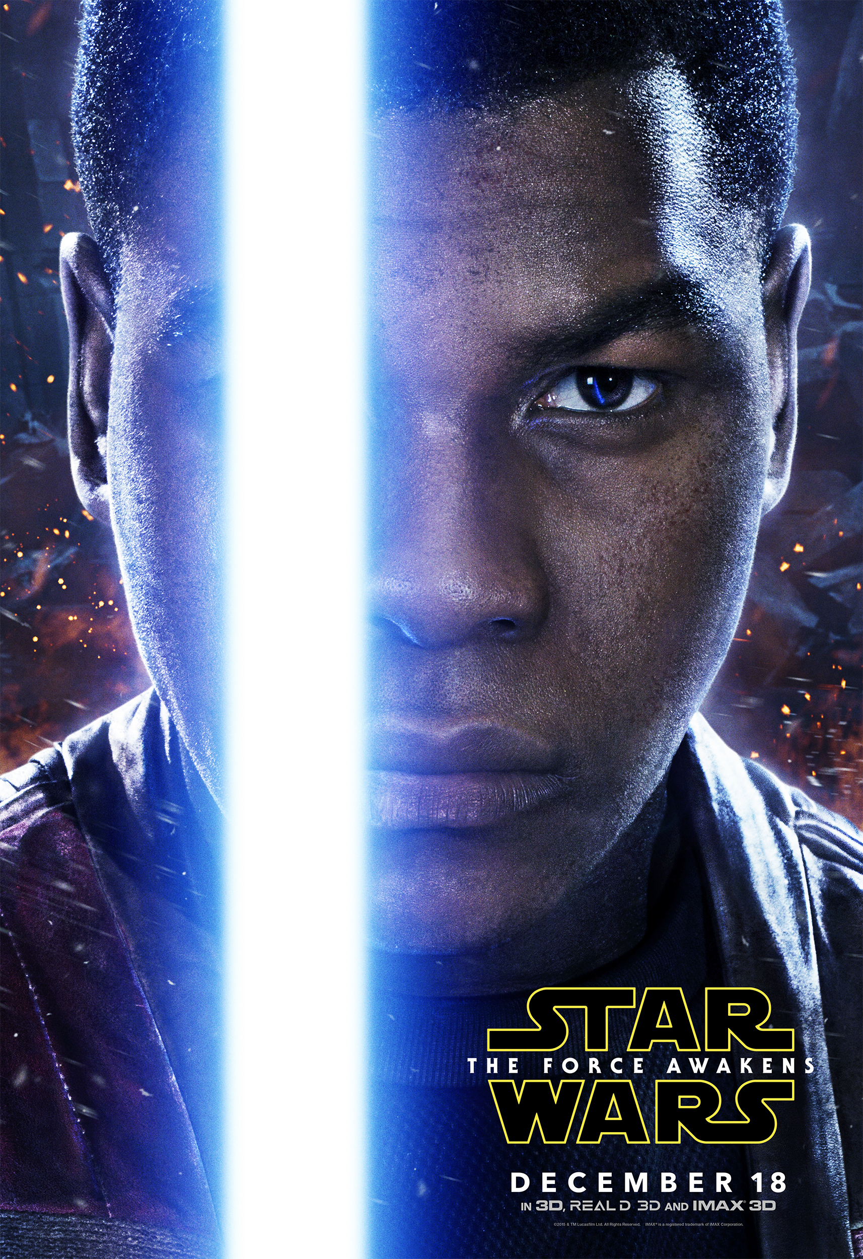 Finn from Star Wars: The Force Awakens