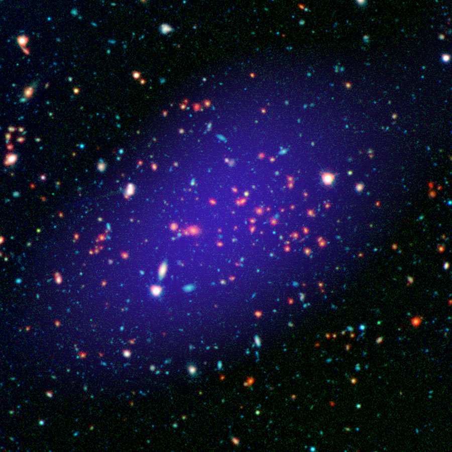 NASA Galaxy Cluster