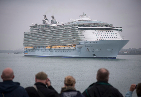 World's Largest Cruise Ship Docks In Southampton