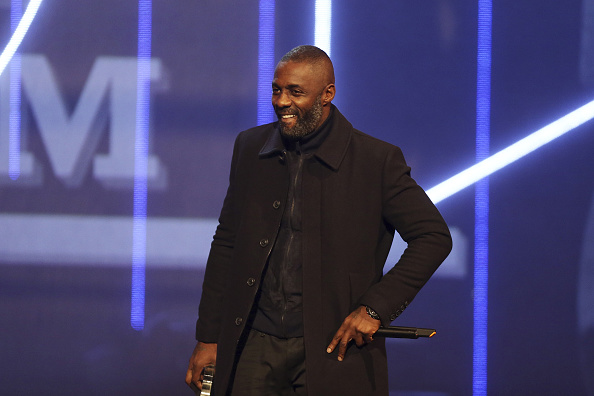 Idris Elba presents the award for Best Album during the MOBO Awards at First Direct Arena on Nov. 4, 2015 in Leeds, England (Dave J Hogan—Getty Images)
