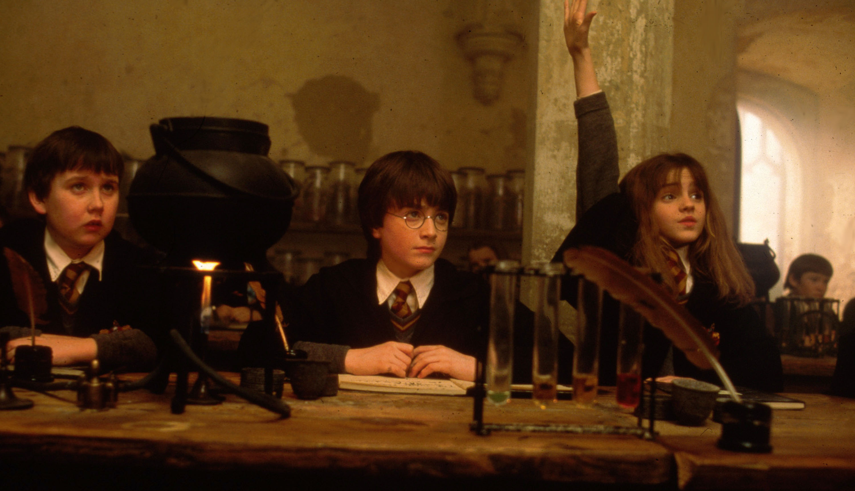 Daniel Radcliffe in Harry Potter and the Sorcerer's Stone (Warner Bros.)