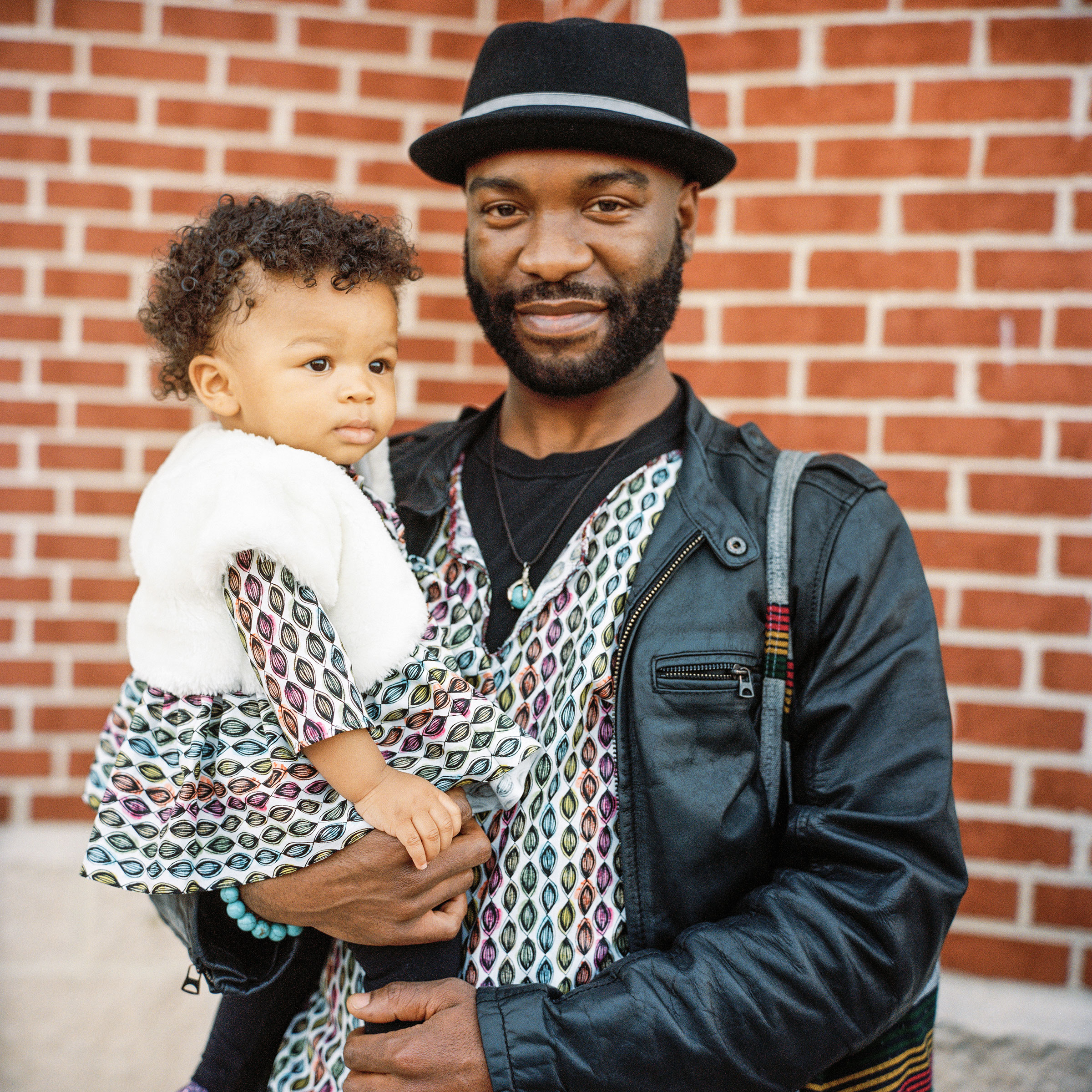 Mala and her father, Akere, at the “Date with Dad” dance, Richmond, VA 2015