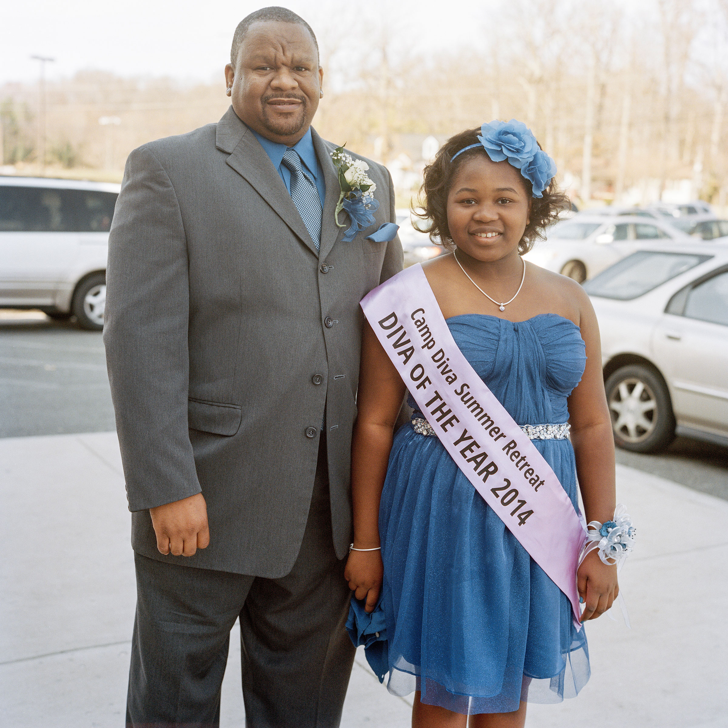 Jesse and his daughter, Ai-Zane’, at the “Date with Dad” dance, Richmond, VA 2015