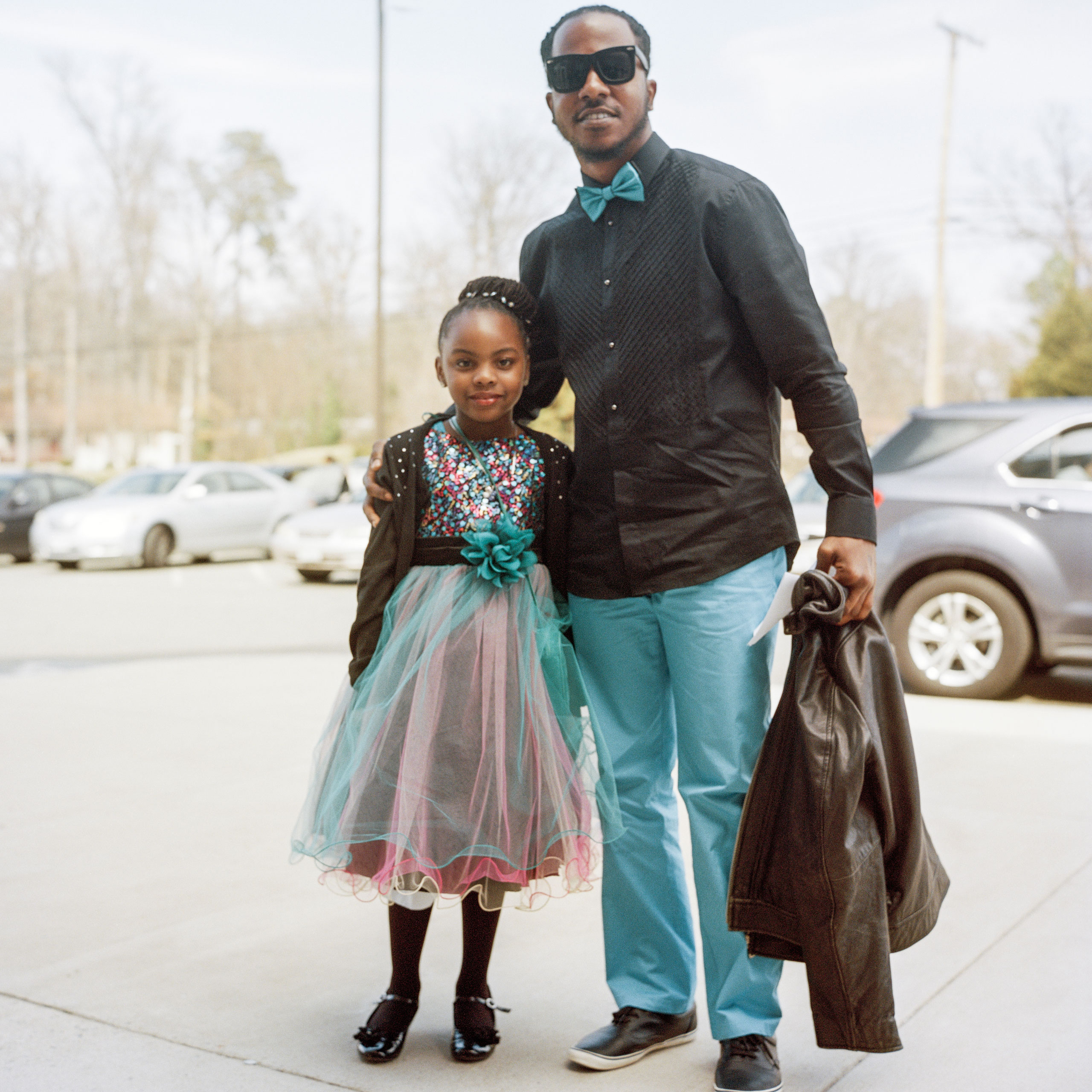 Harmony and her father, Jermey, at the “Date with Dad” dance, Richmond, VA 2015