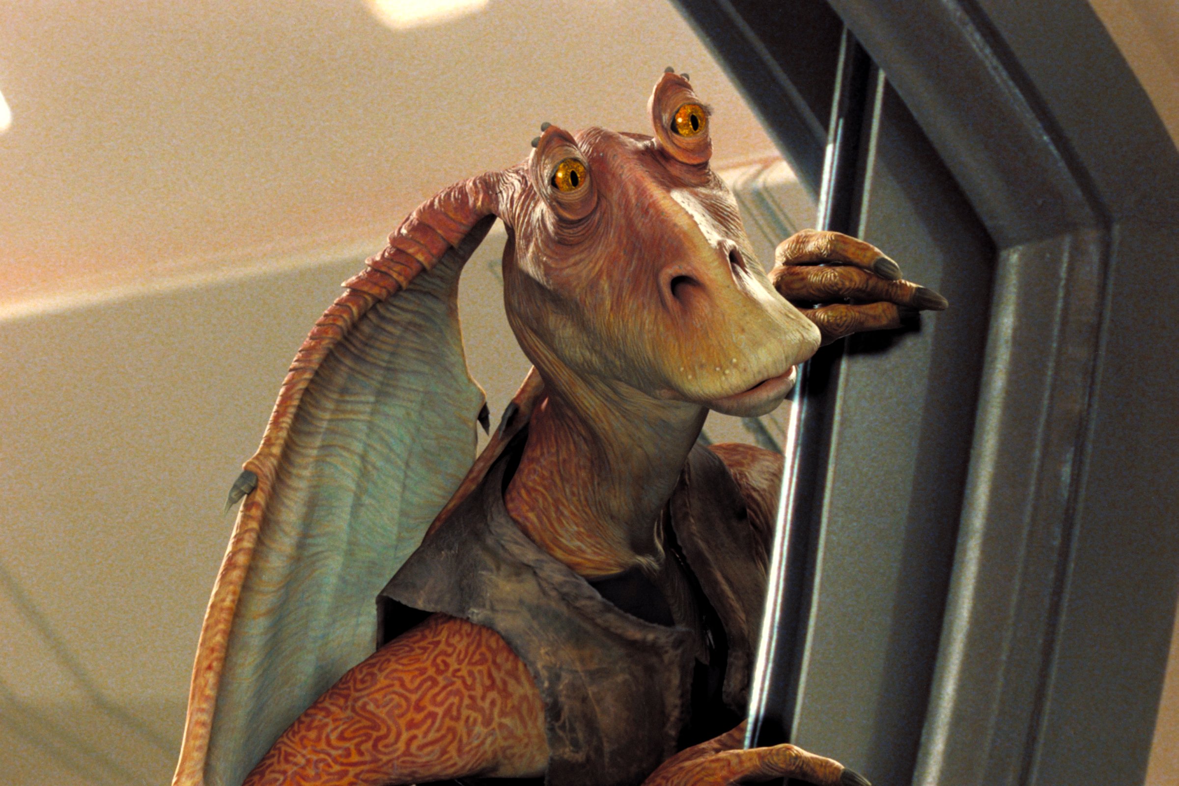 Jar Jar Binks in Star Wars Episode I: The Phantom Menace.