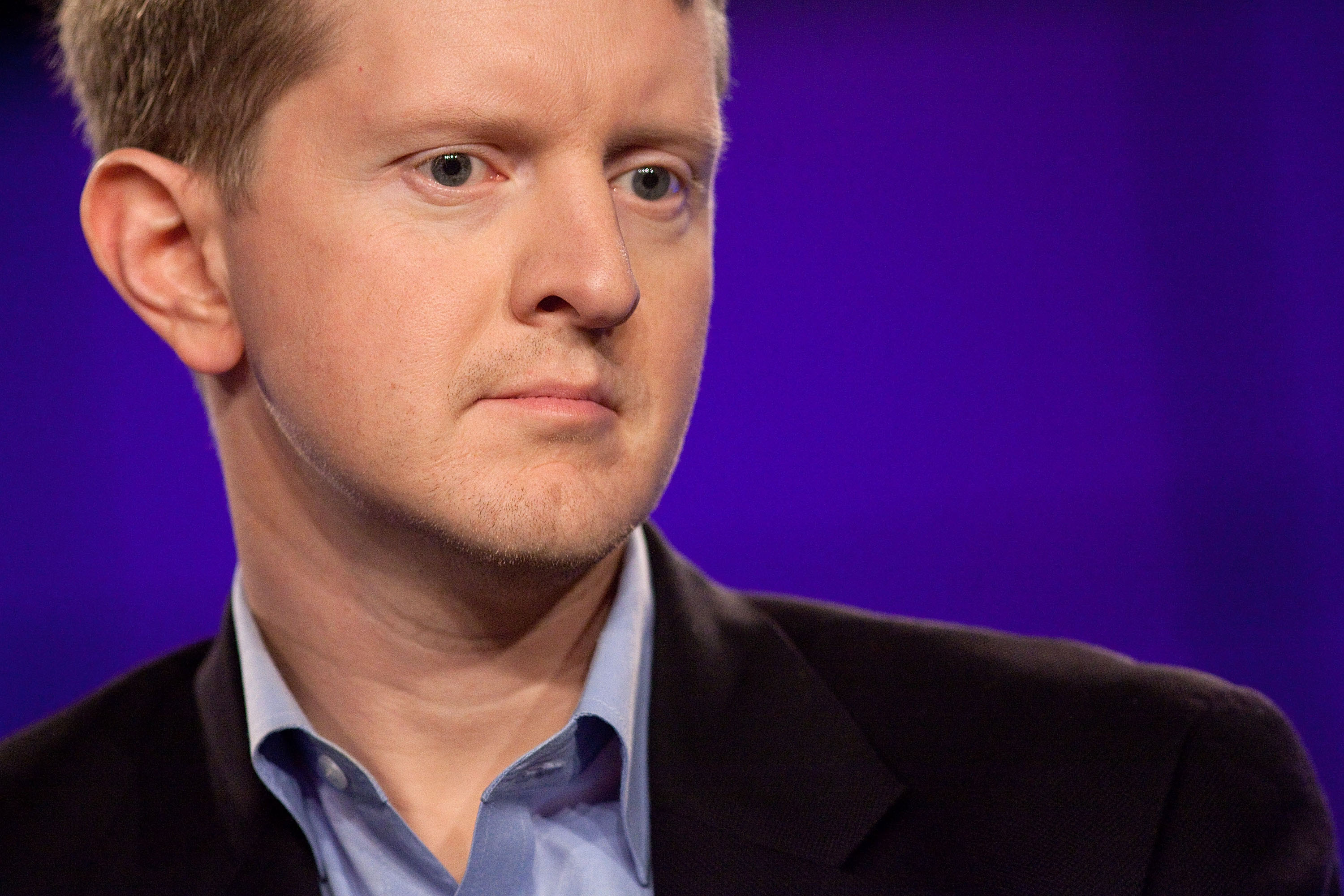 Ken Jennings attends a press conference on Jan. 13, 2011 in Yorktown Heights, N.Y. (Ben Hider—Getty Images)