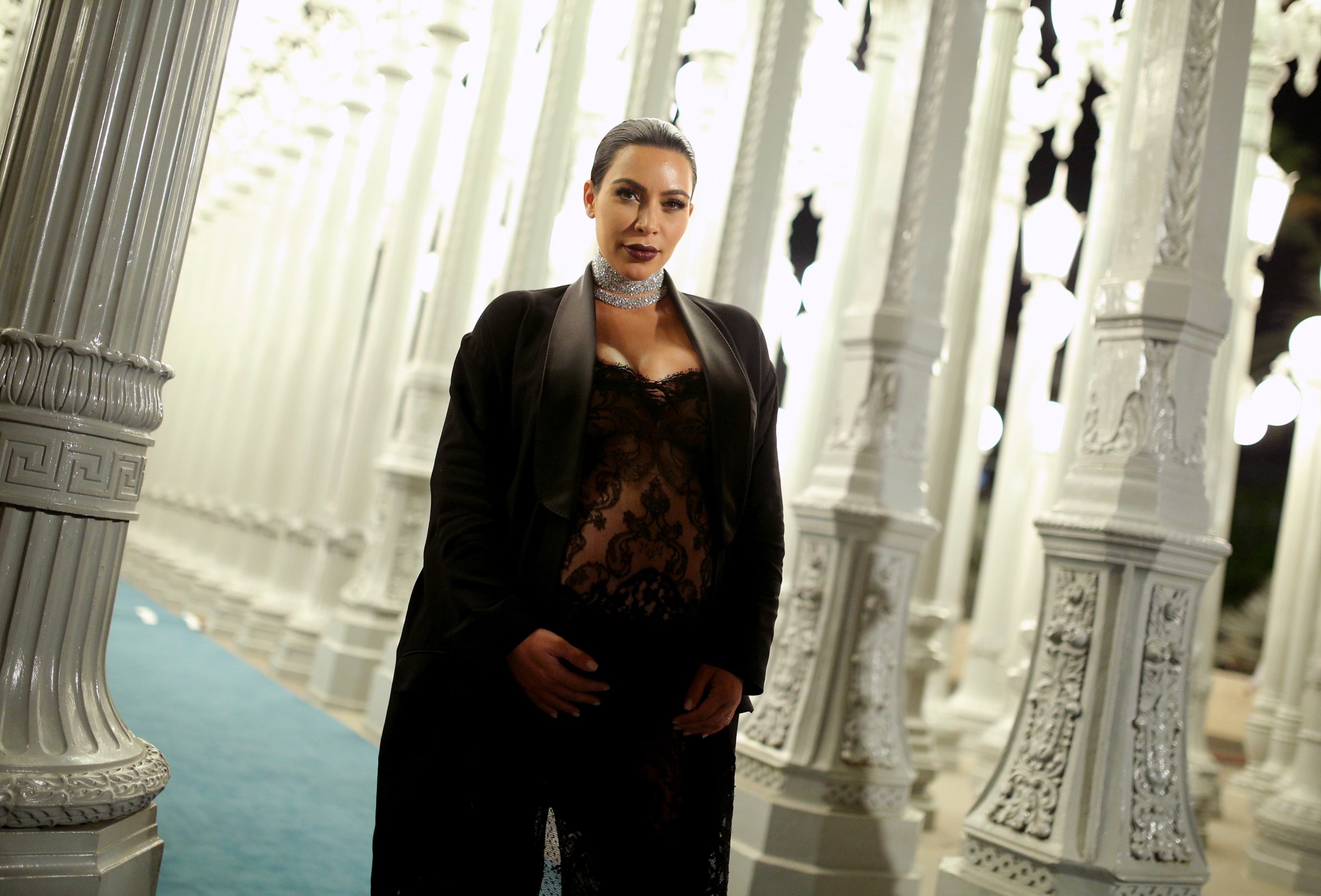 Kim Kardashian West attends LACMA 2015 Art+Film Gala