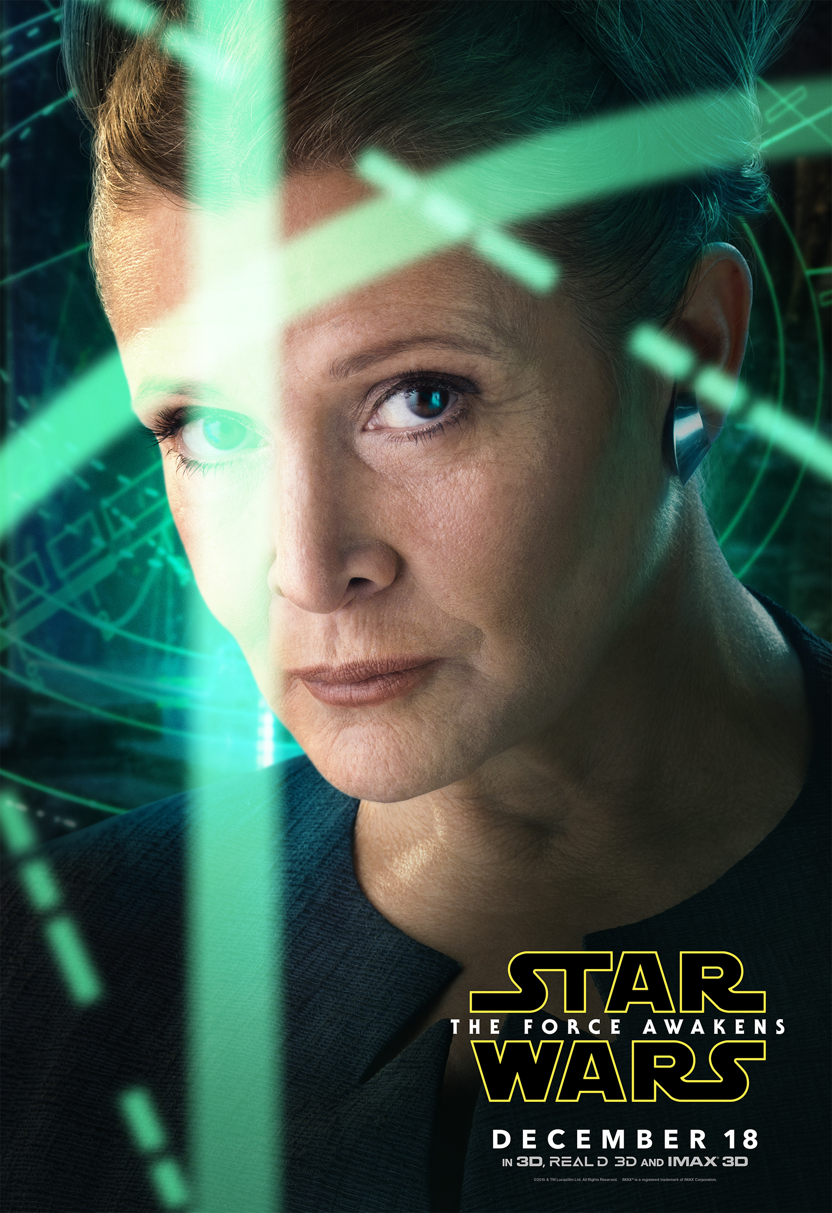 Leia from Star Wars: The Force Awakens