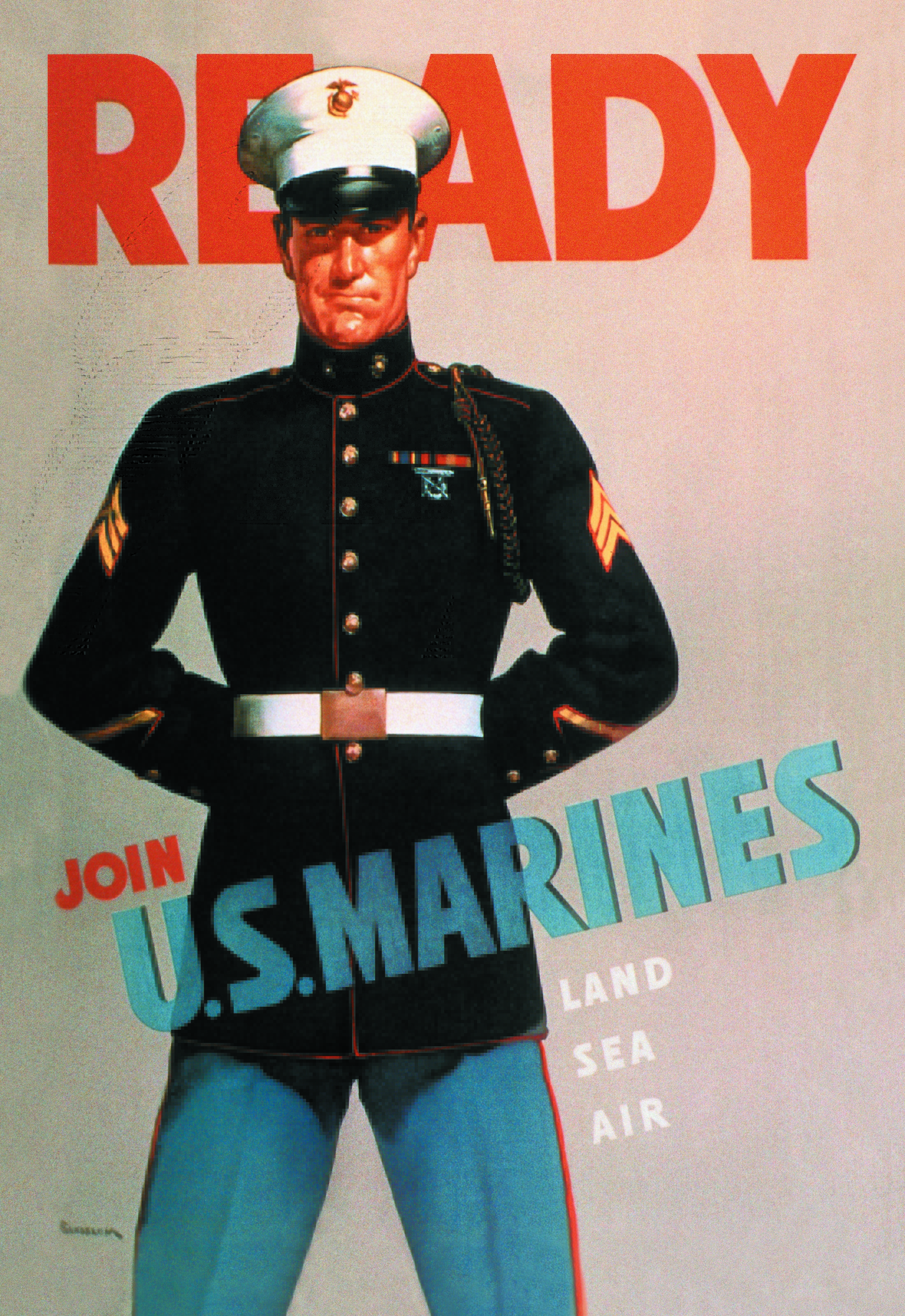 20th century  U.S. Marines recruitment poster (Buyenlarge / Getty Images)