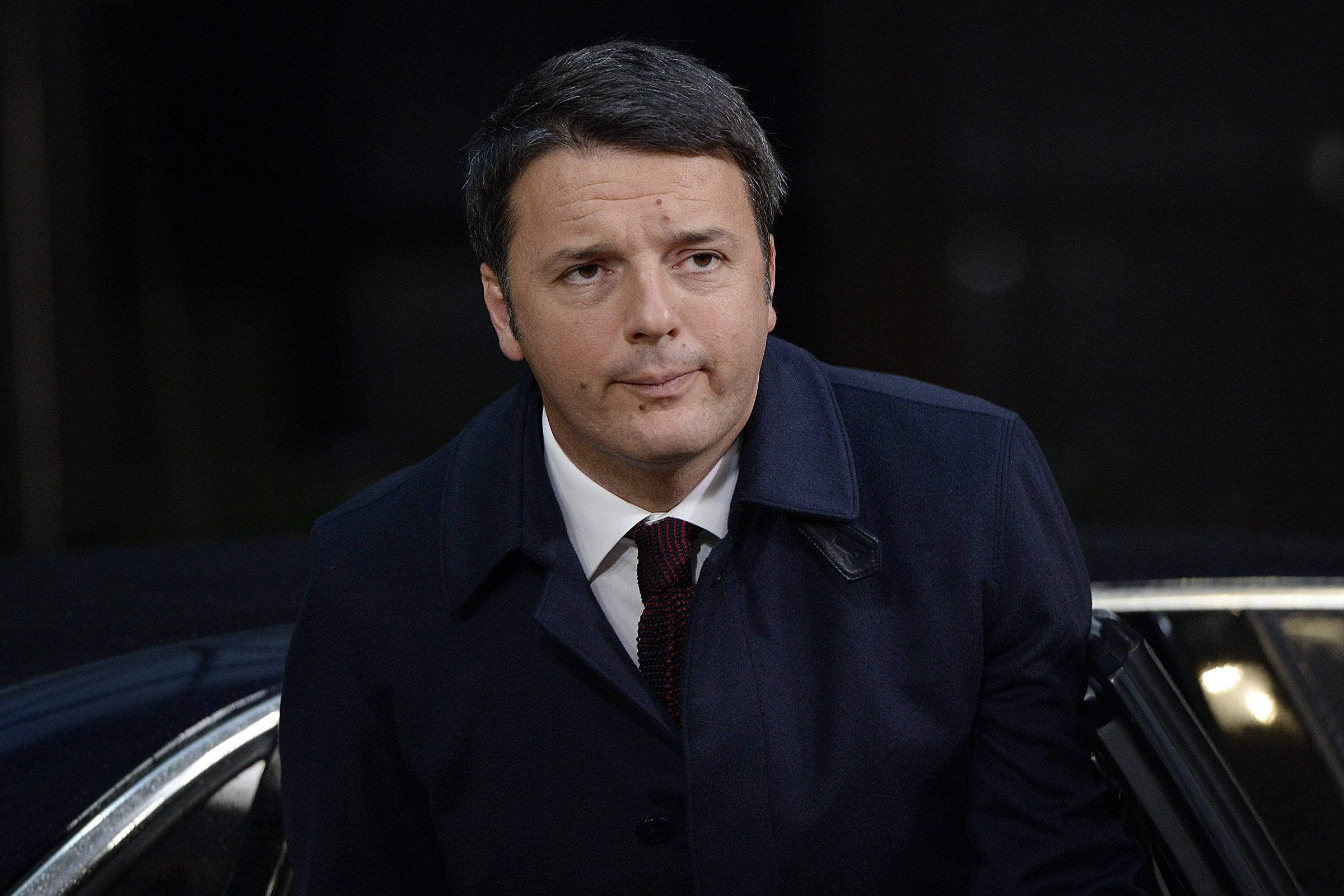 Italy's Prime minister Matteo Renzi at the EU headquarters in Brussels on Nov/ 29, 2015.