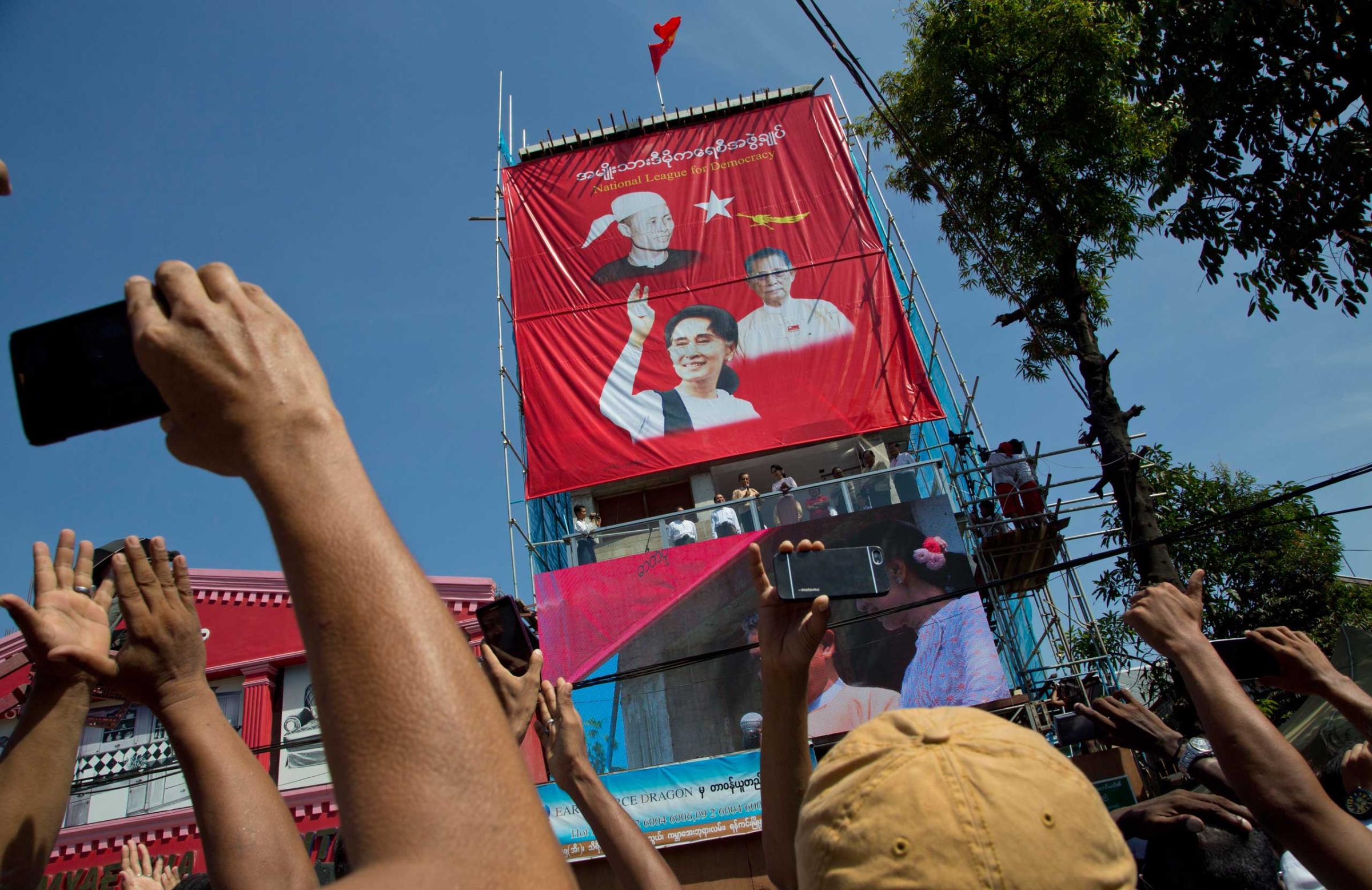 Myanmar Burma Elections Aung San Suu Kyi