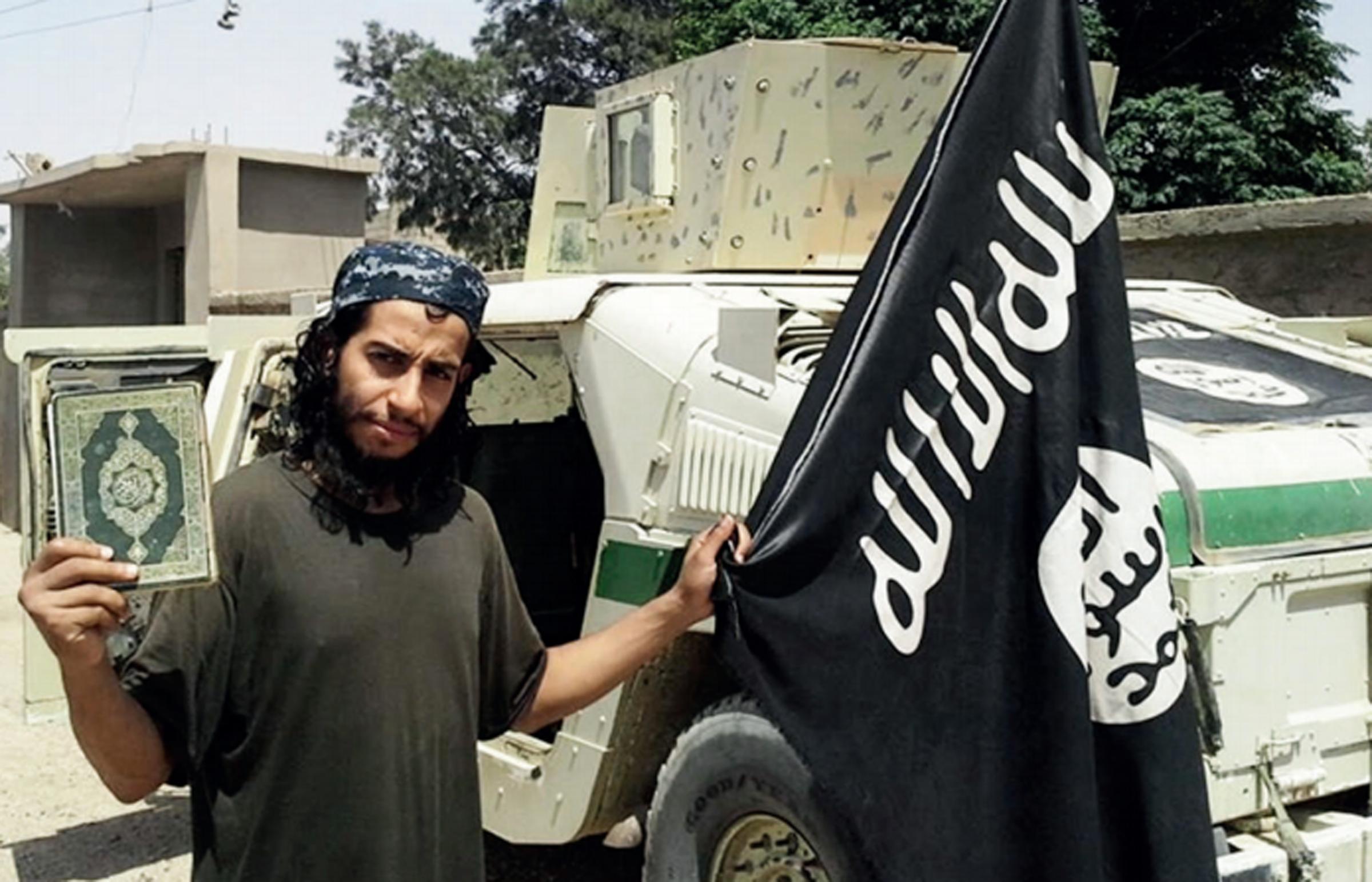 This undated image, which was obtained by AP from the Islamic State's English-language magazine Dabiq, shows Abdelhamid Abaaoud.