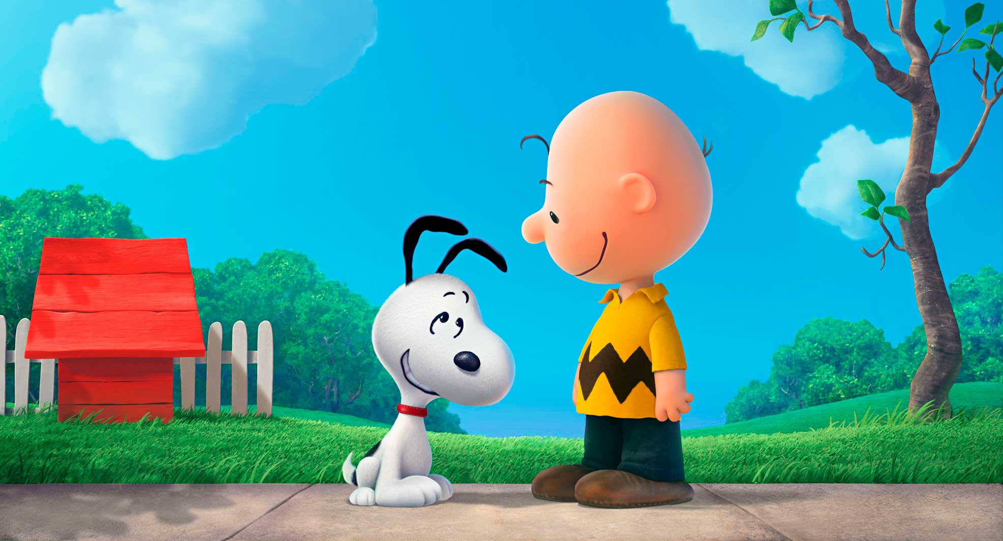 Though now rendered in 3-D, Snoopy and Charlie Brown are familiar as ever (20th Century Fox/Peanuts Worldwide LLC)