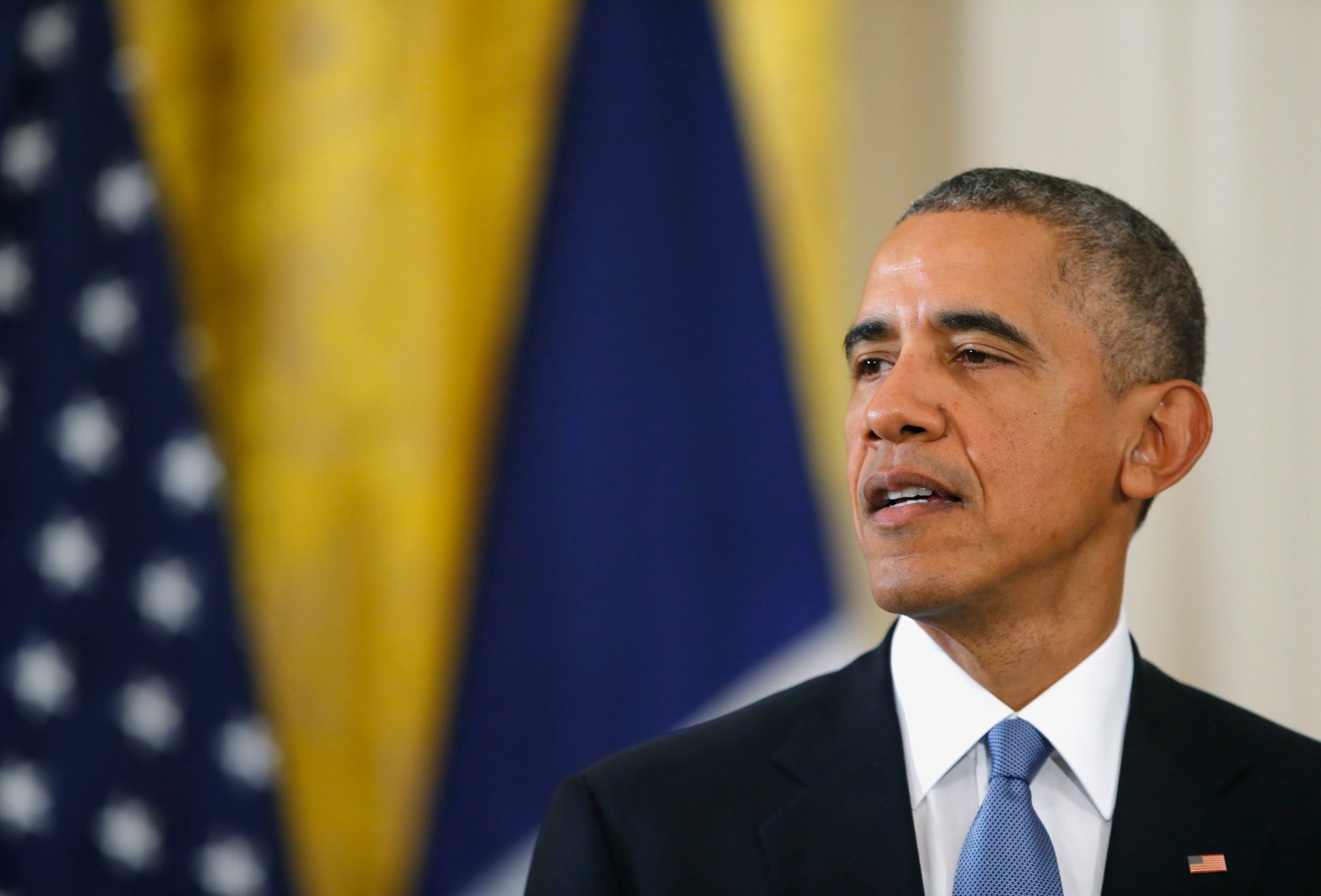 U.S. President Obama faces joint news conference at the White House in Washington