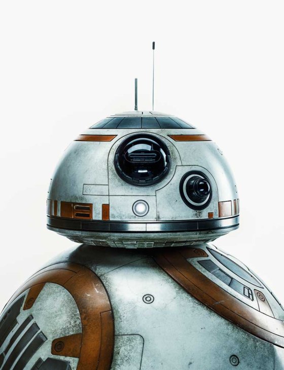 BB-8 photographed for Time on October 29, 2015 in London