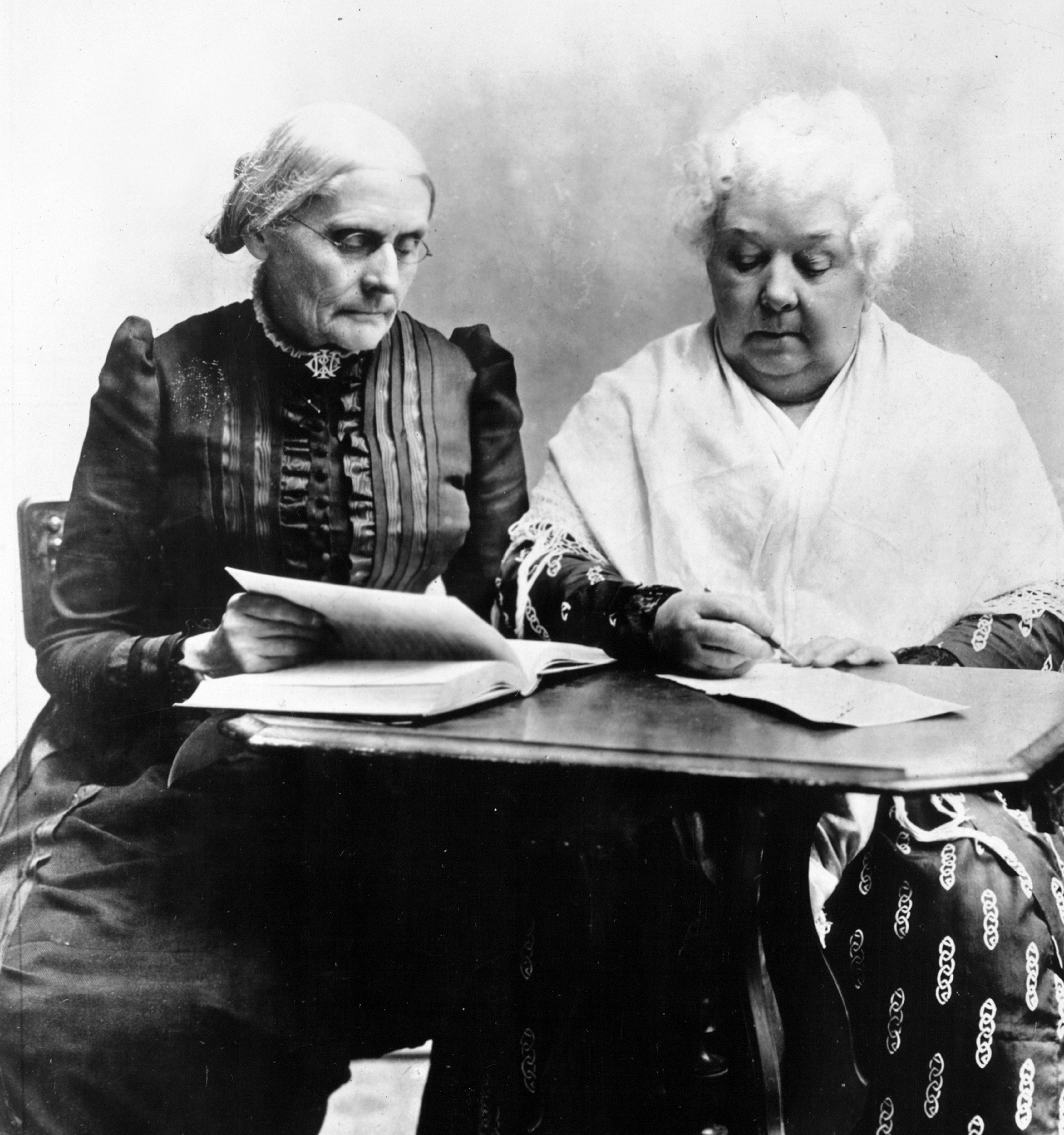 Susan B. Anthony, Elizabeth Cady Stanton, 1899 (Universal History Archive—UIG via Getty Images)