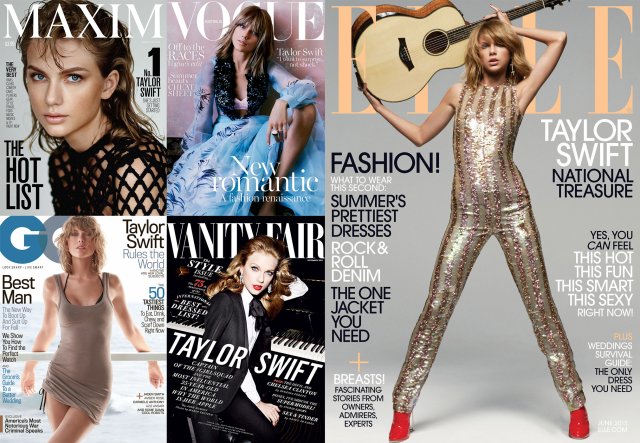 Taylor Swift 2015 Magazine Covers