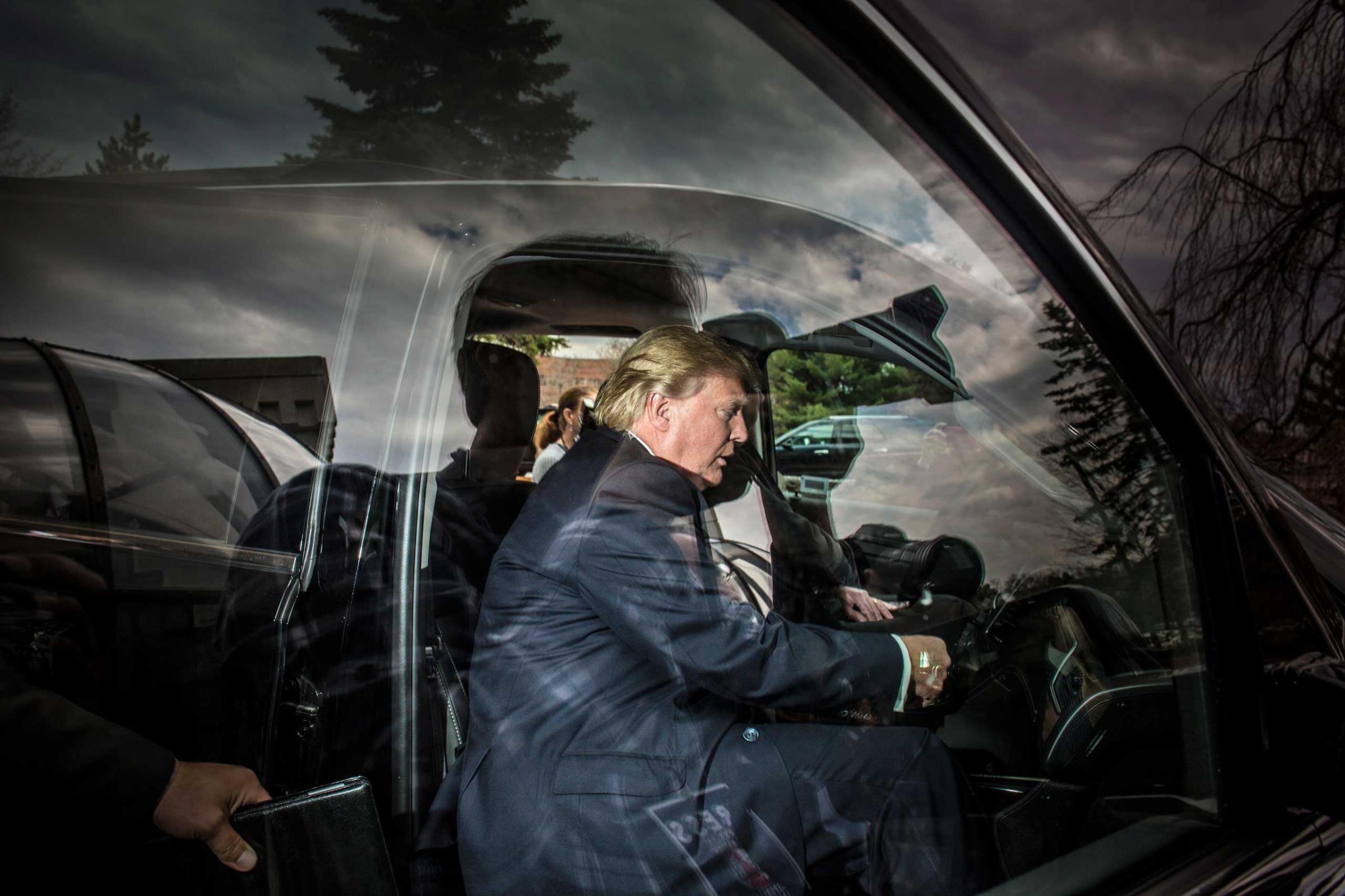 American businessman Donald Trump at the #FITN Republican Leadership Summit in Nashua, N.H. April 17-18, 2015
