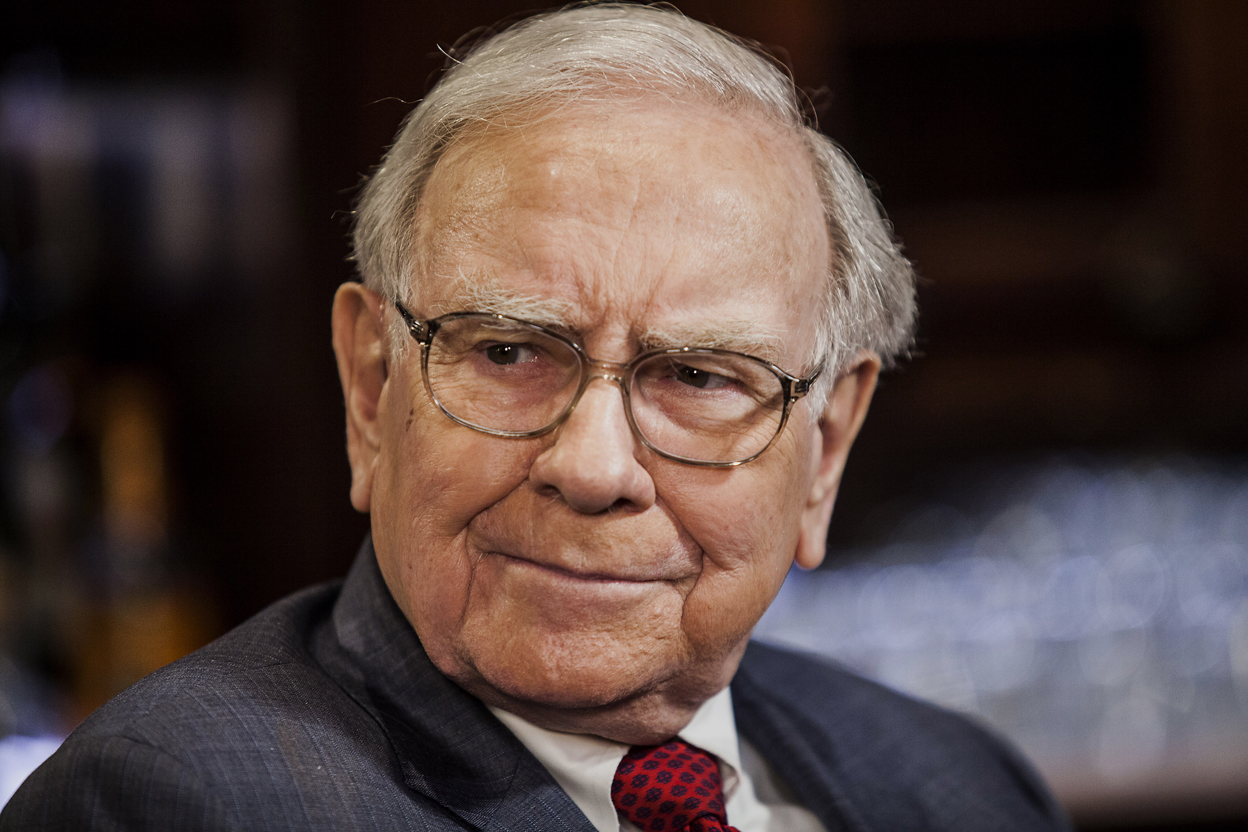Warren Buffet during a Bloomberg Television Interview in New York City on April 23, 2014.