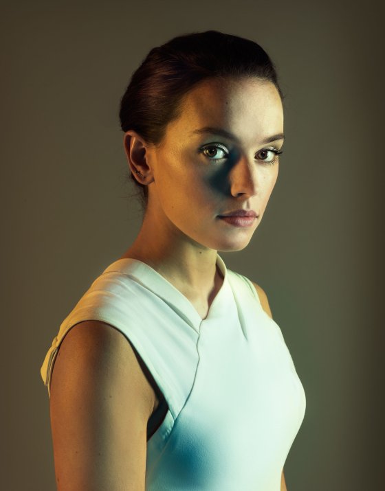 Daisy Ridley photographed for Time on October 29, 2015 in London