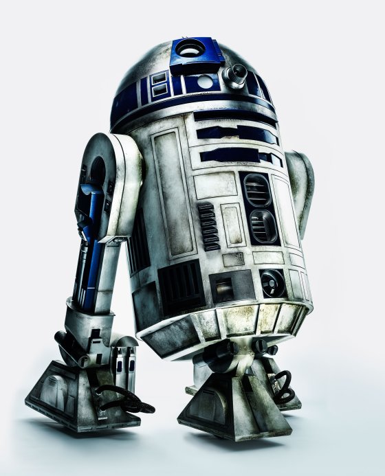 R2D2 photographed for Time on October 29, 2015 in London