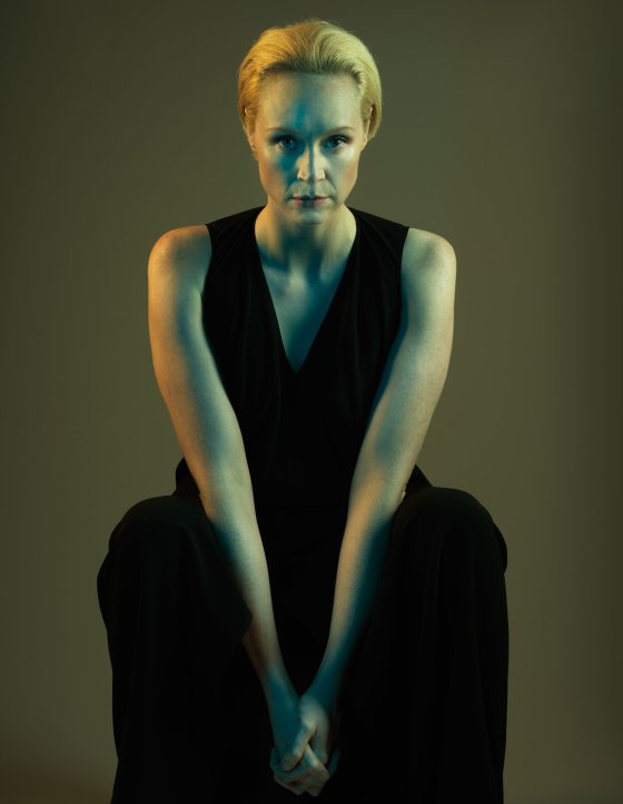 Gwendoline Christie photographed for Time on October 29, 2015 in London