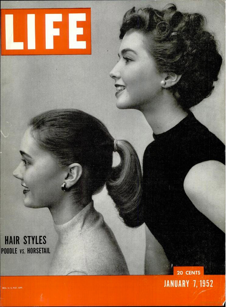 January 7, 1952 cover of LIFE magazine.