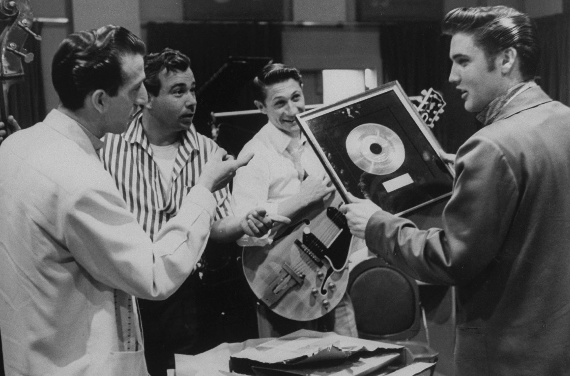 Elvis Presley in Nashville 1956
