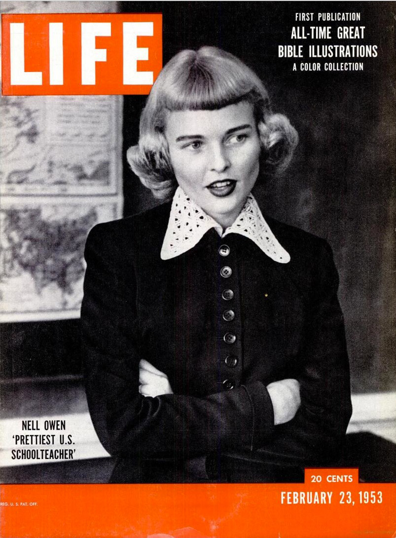 February 23, 1953 cover of LIFE magazine.