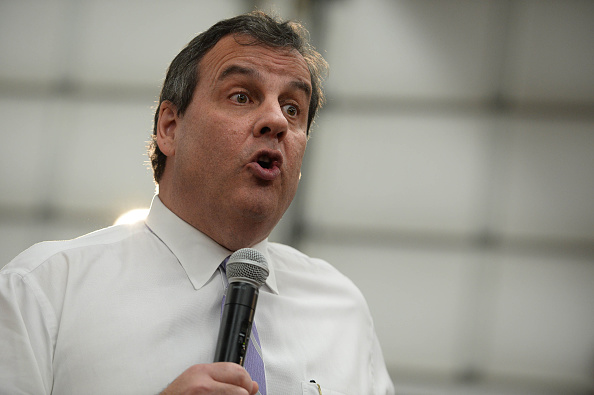 LOUDON, NH - NOVEMBER 30: Republican Presidential candidate Chris Christie speaks during a town hall at the Louden Fire Department November 30, 2015 in Loudon, New Hampshire. (Darren McCollester&mdash;Getty Images)