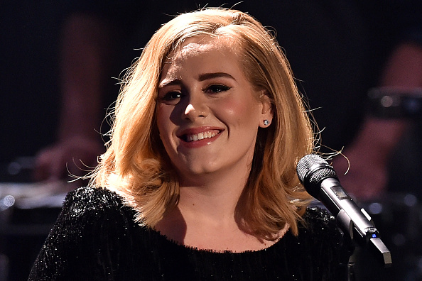 Adele attends the television show 2015! Menschen, Bilder, Emotionen - RTL Jahresrueckblick on December 6, 2015 in Cologne, Germany (Sascha Steinbach— Getty Images)