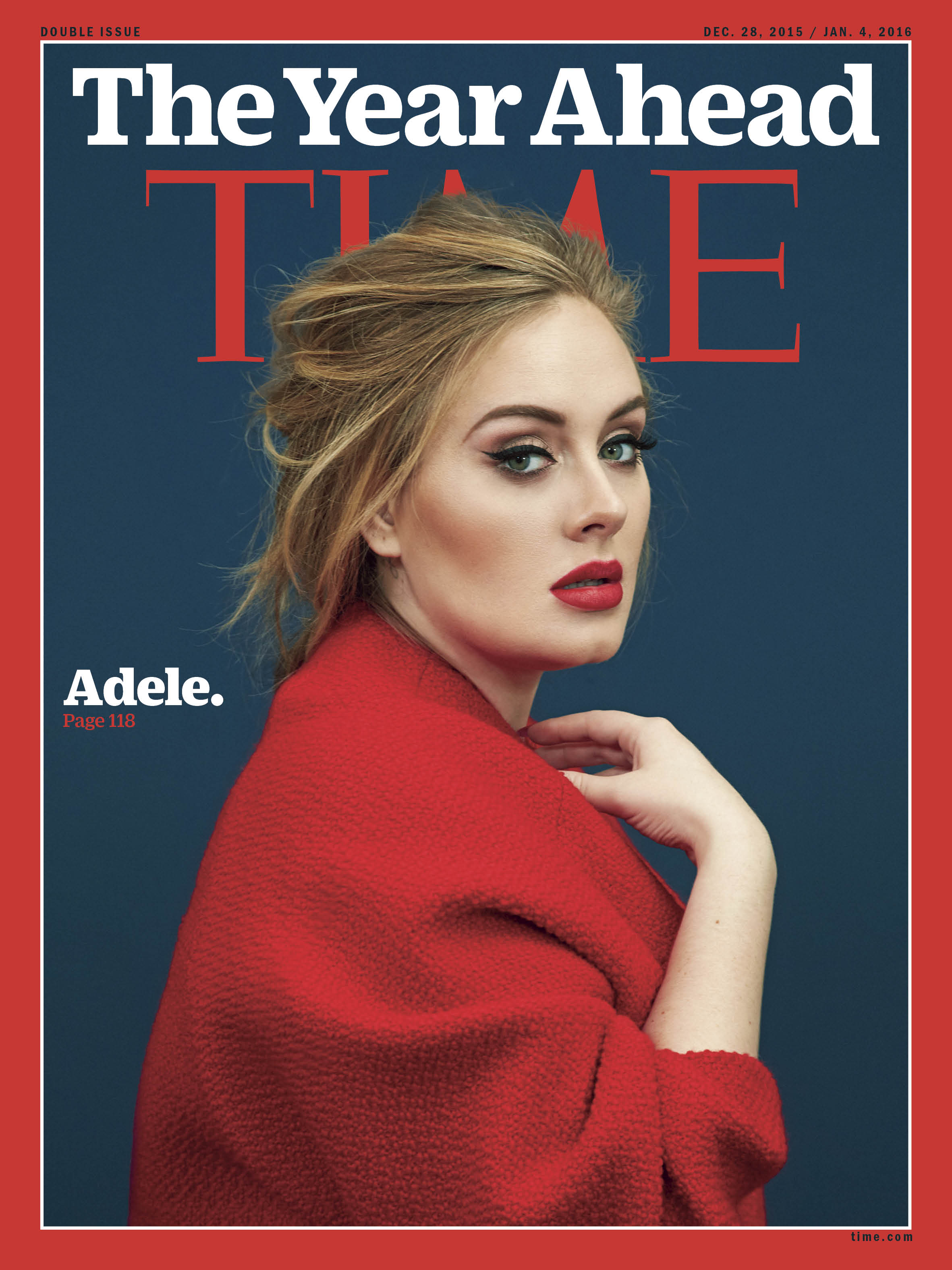 The Year Ahead Adele Time Magazine Cover 151228