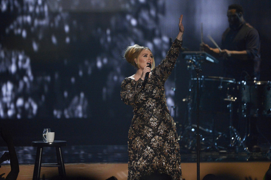 Adele performs at Radio City Music Hall on Nov. 17, 2015 in New York City.