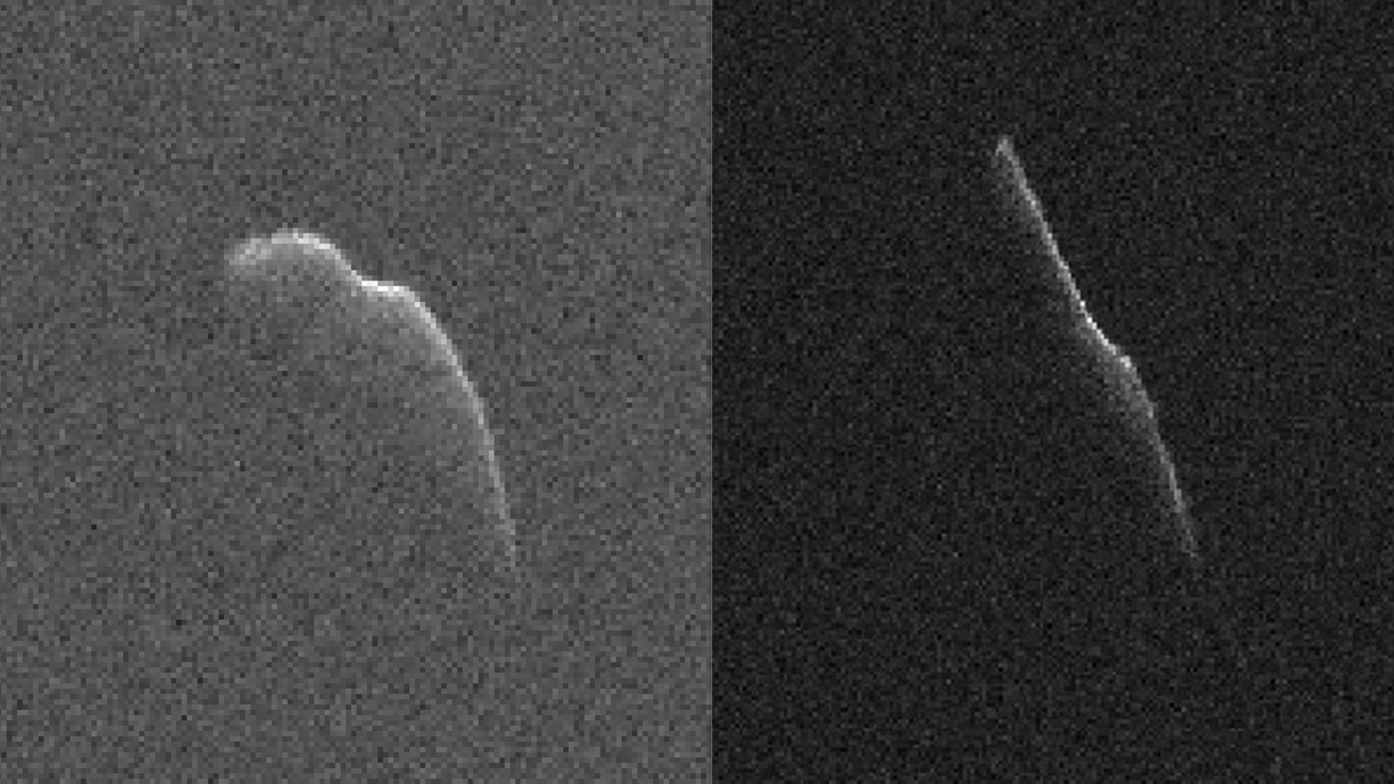 An asteroid will safely fly past Earth at a distance of 6.8 million miles on Dec. 24. (NASA/JPL-Caltech/GSSR)