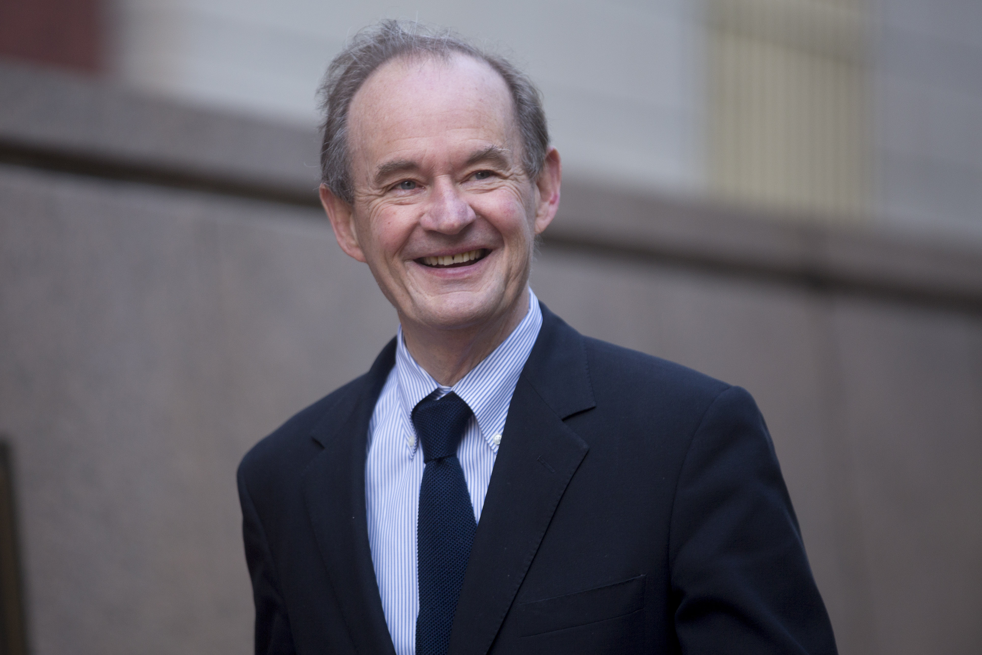 David Boies arrives to the U.S. Court of Federal Claims in Washington, DC on Oct. 7, 2014. (Andrew Harrer—Bloomberg/Getty Images)