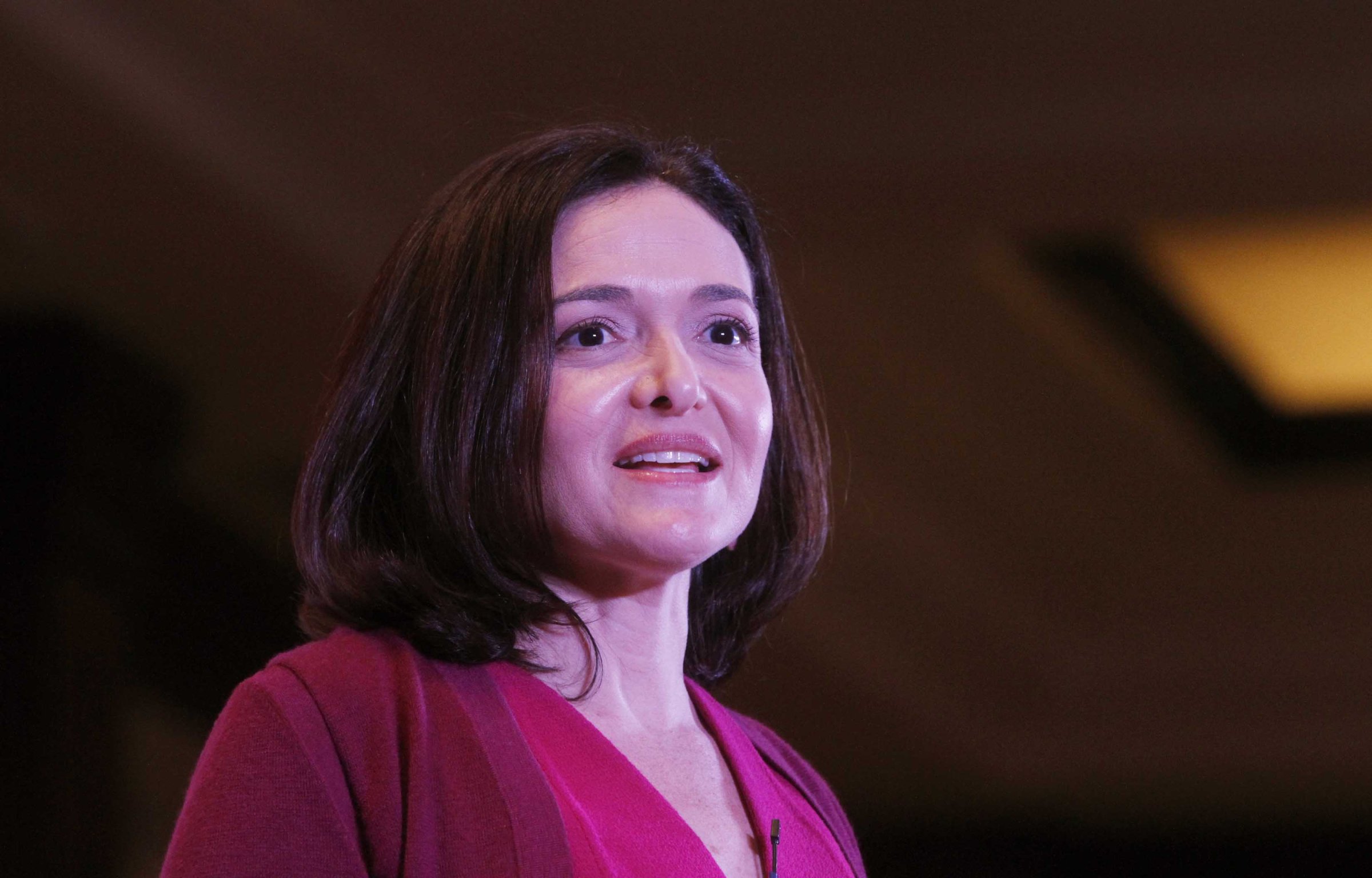 Sheryl Sandberg at an interactive session organized by FICCI Ladies Organisation in New Delhi on July 2, 2014.