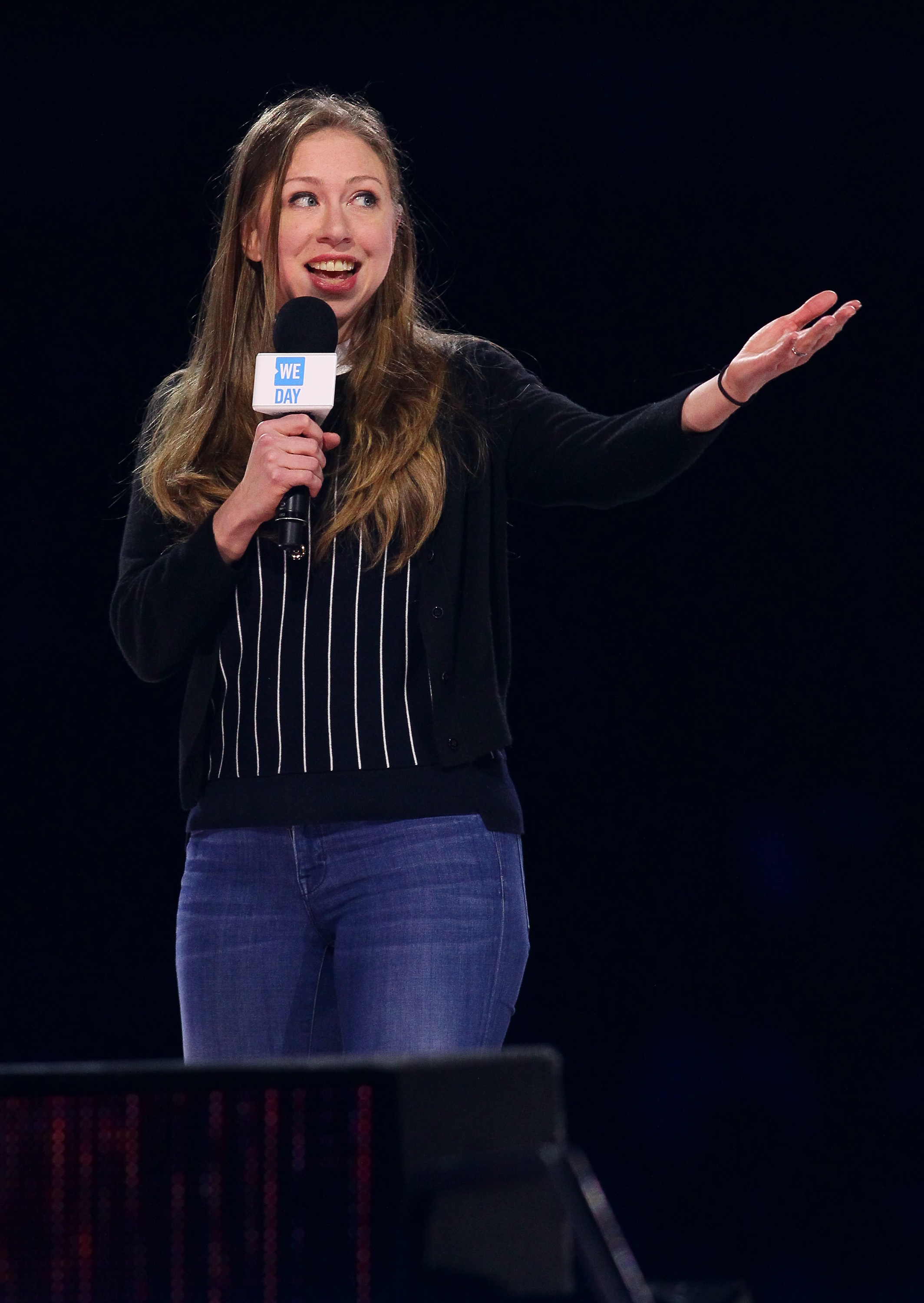Vice Chair of the Clinton Foundation, Chelsea Clinton, inspires 18,000 students and educators at WE Day Minnesota at the Xcel Energy Center on November 3, 2015. (Adam Bettcher&mdash;2014 Adam Bettcher)