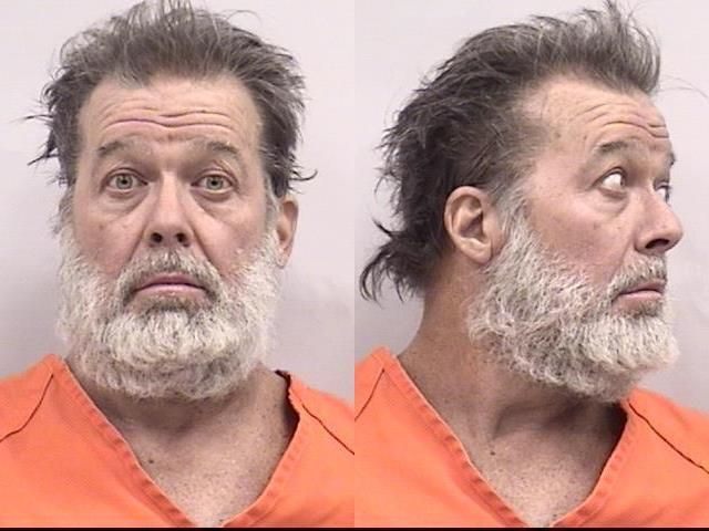 In this handout provided by the Colorado Springs Police Department, suspect Robert L. Dear poses for a mugshot photo after he was was arrested following a deadly attack and standoff at a Planned Parenthood clinic in Colorado Springs, Colorado. (Colorado Springs Police Department --Getty Images) (Handout&mdash;Getty Images)
