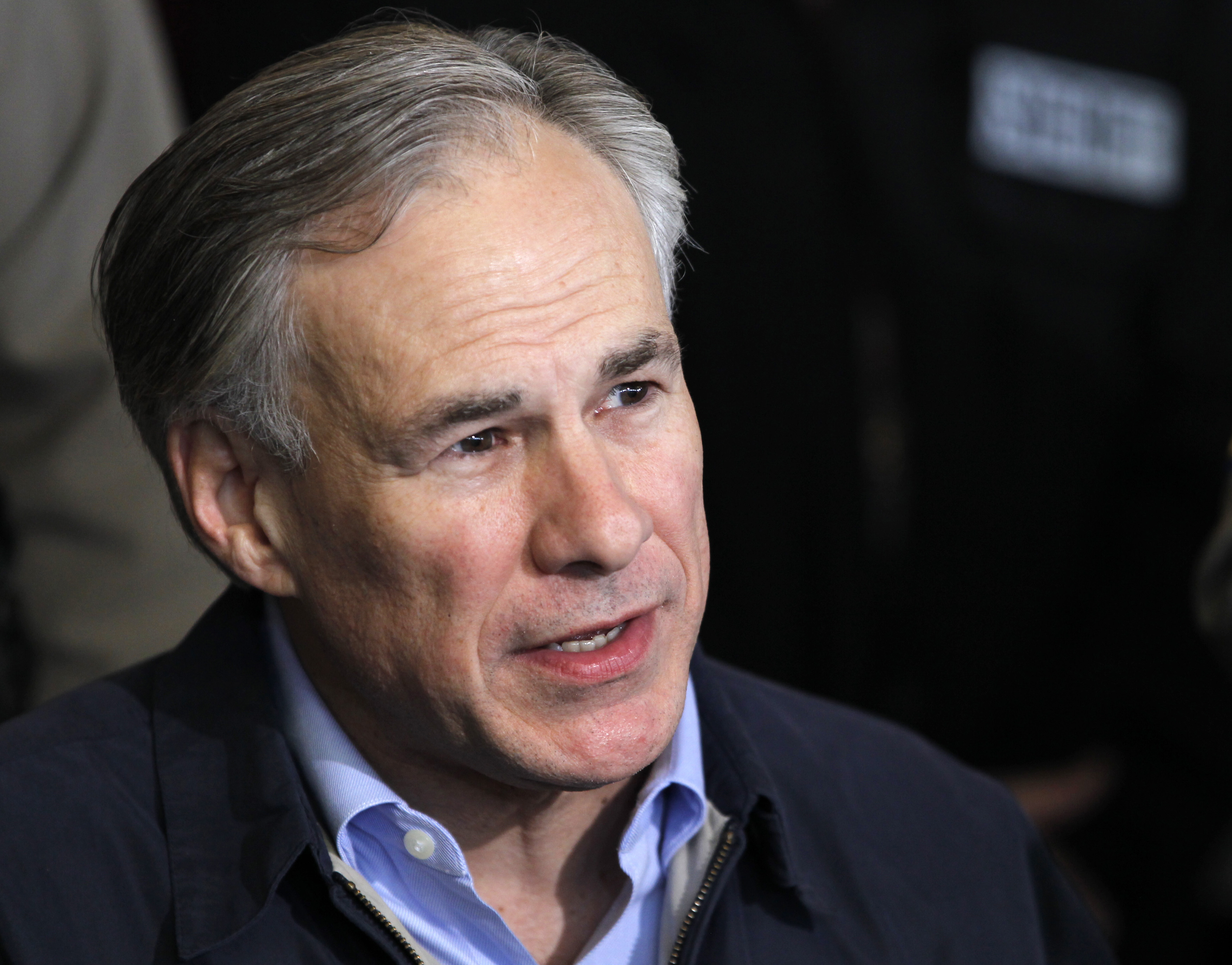 Texas Governor Greg Abbott has sued to stop the entry of Syrian refugees into Texas. (Mike Stone—REUTERS)