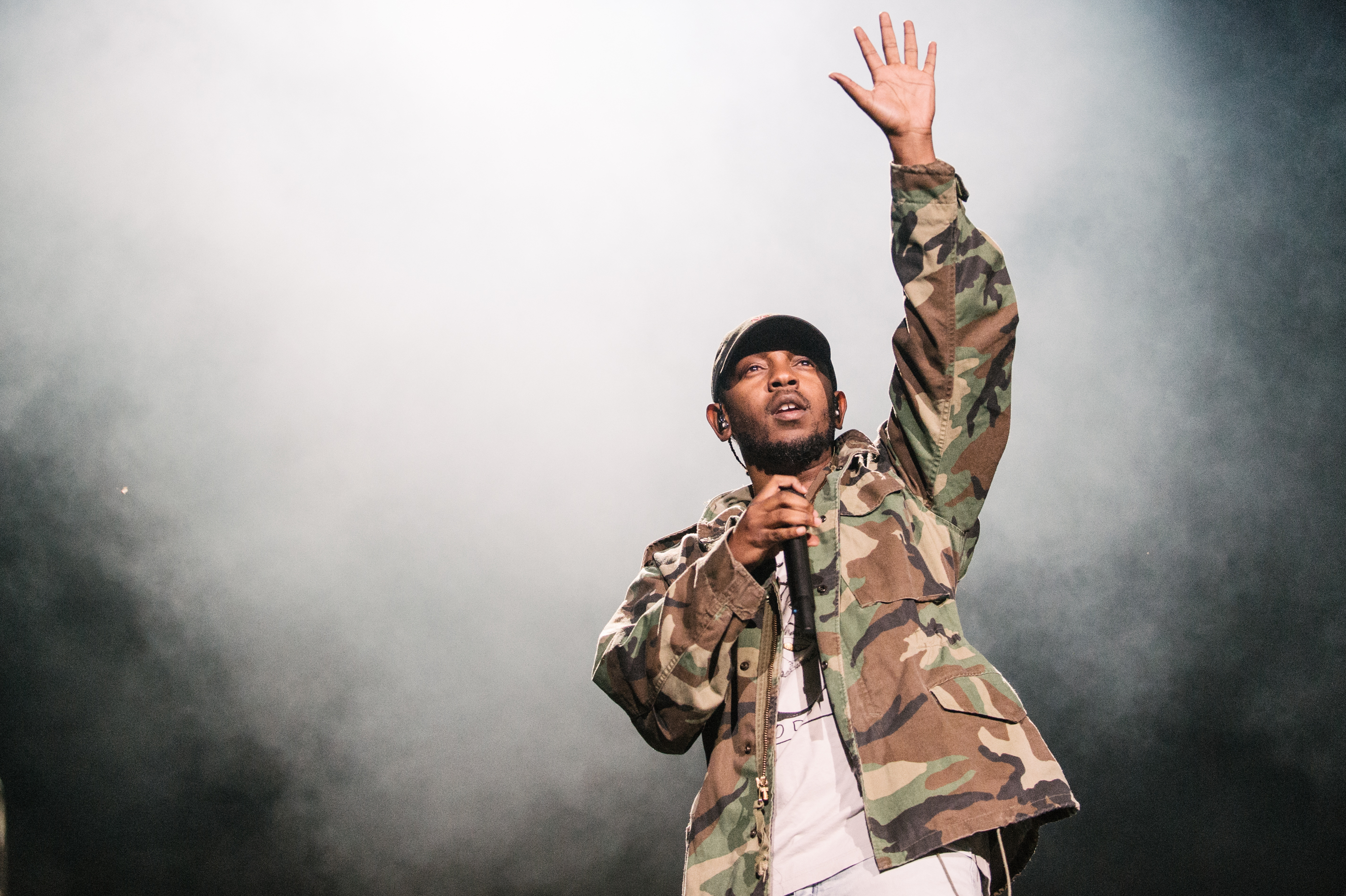 Kendrick Lamar performs on Day Two of the Osheaga Music and Arts Festival on Aug. 1, 2015 in Montreal, (Emma McIntyre—Getty Images)