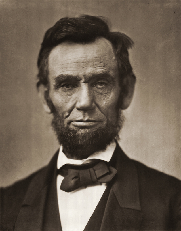 Portrait Of Abraham Lincoln