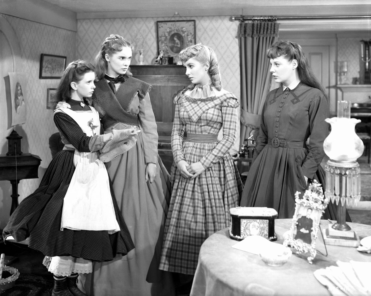 Meg, Jo, Amy, and Beth, Little Women, 1949