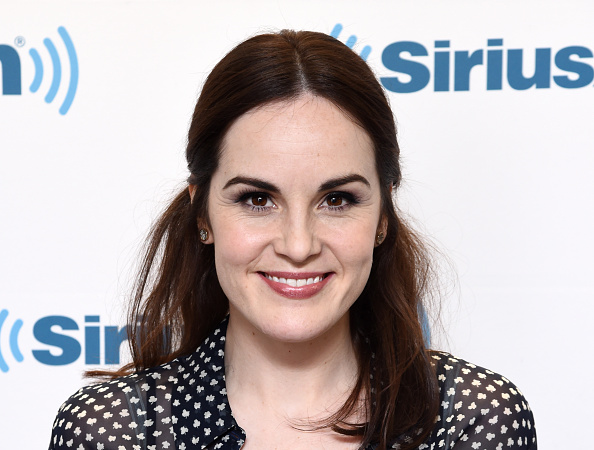 ctress Michelle Dockery visits the SiriusXM Studios on December 7, 2015 in New York City.