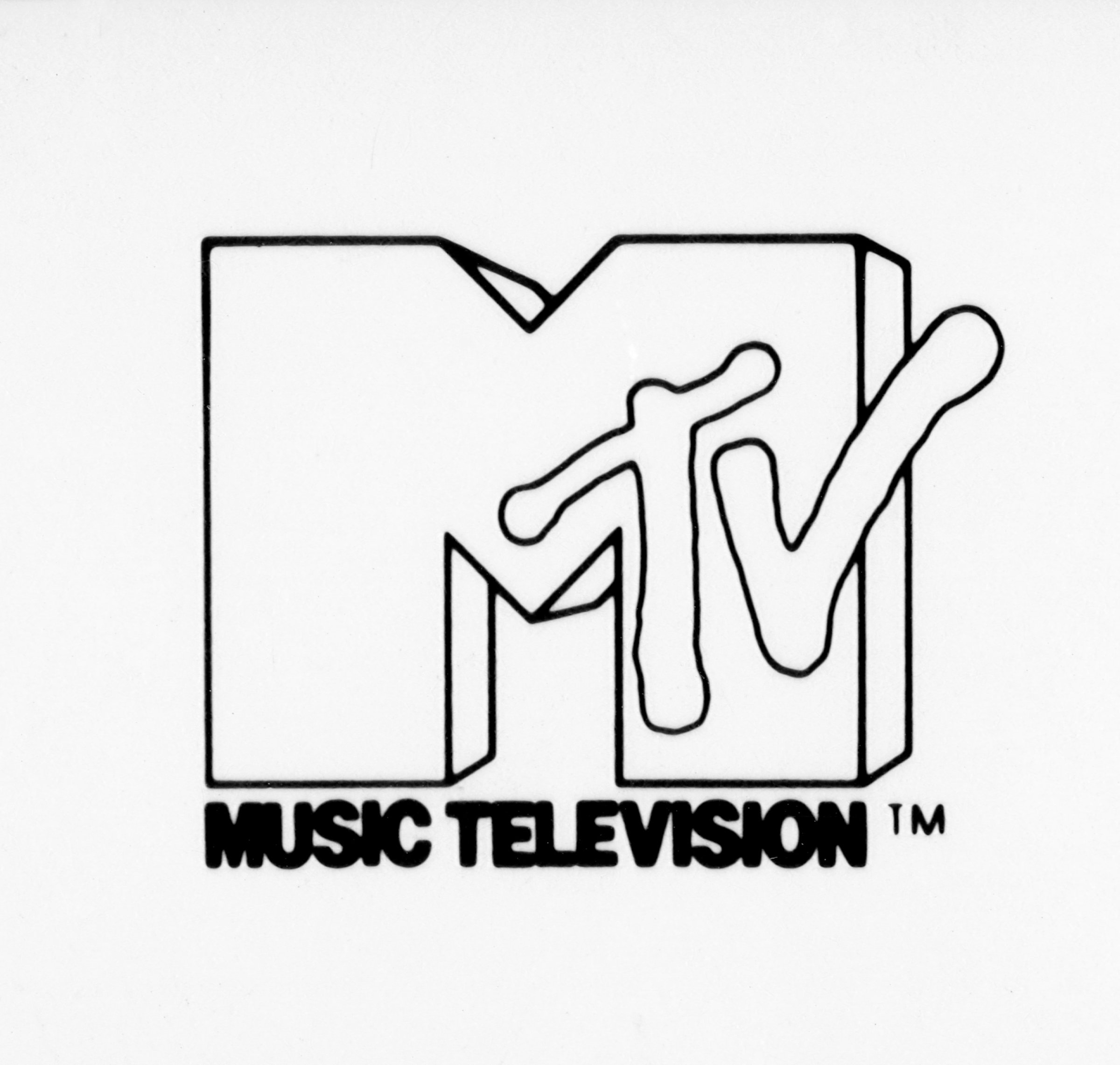 MTV's logo circa 1982.